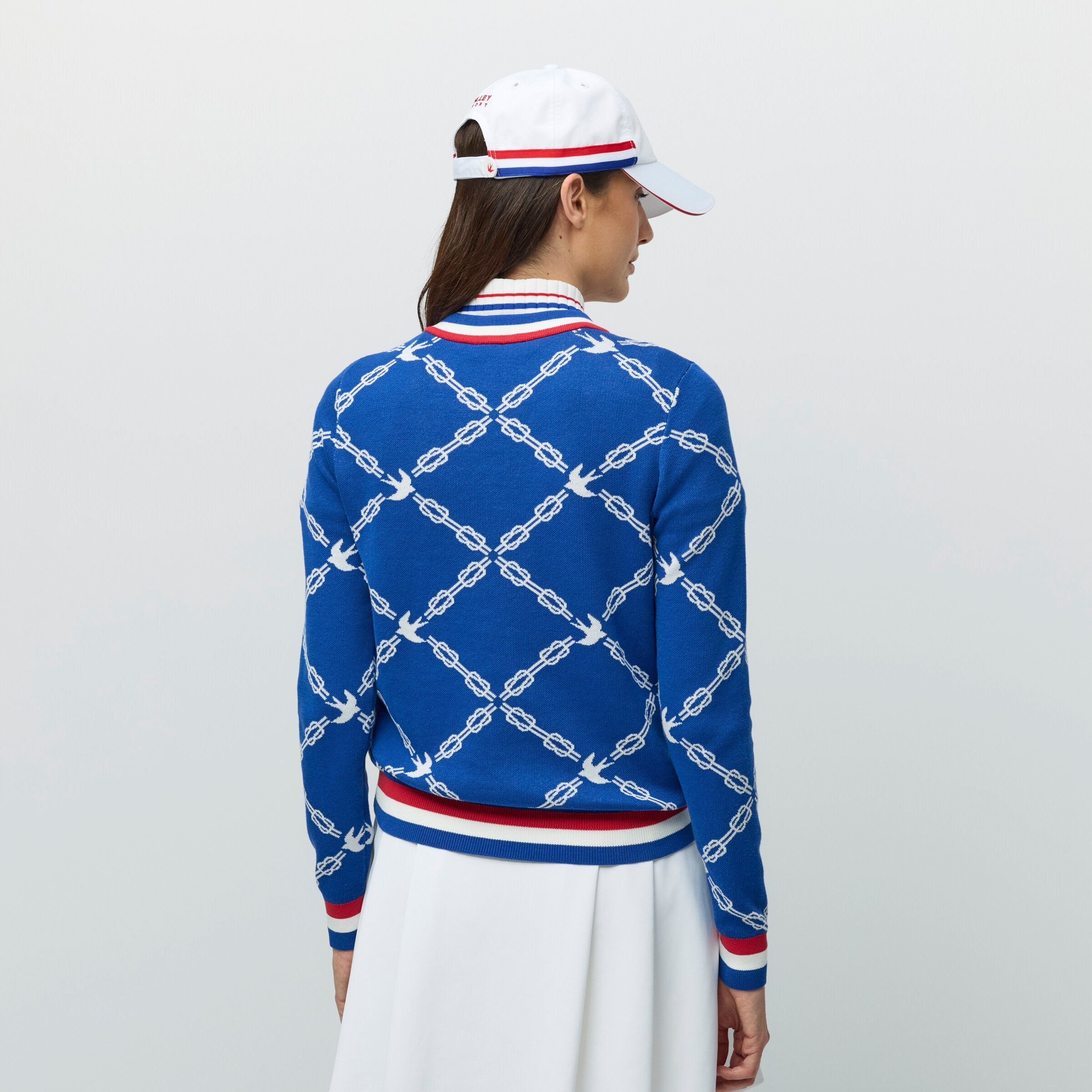 Tilley Jacquard V 領 毛衣 產品細節圖 4