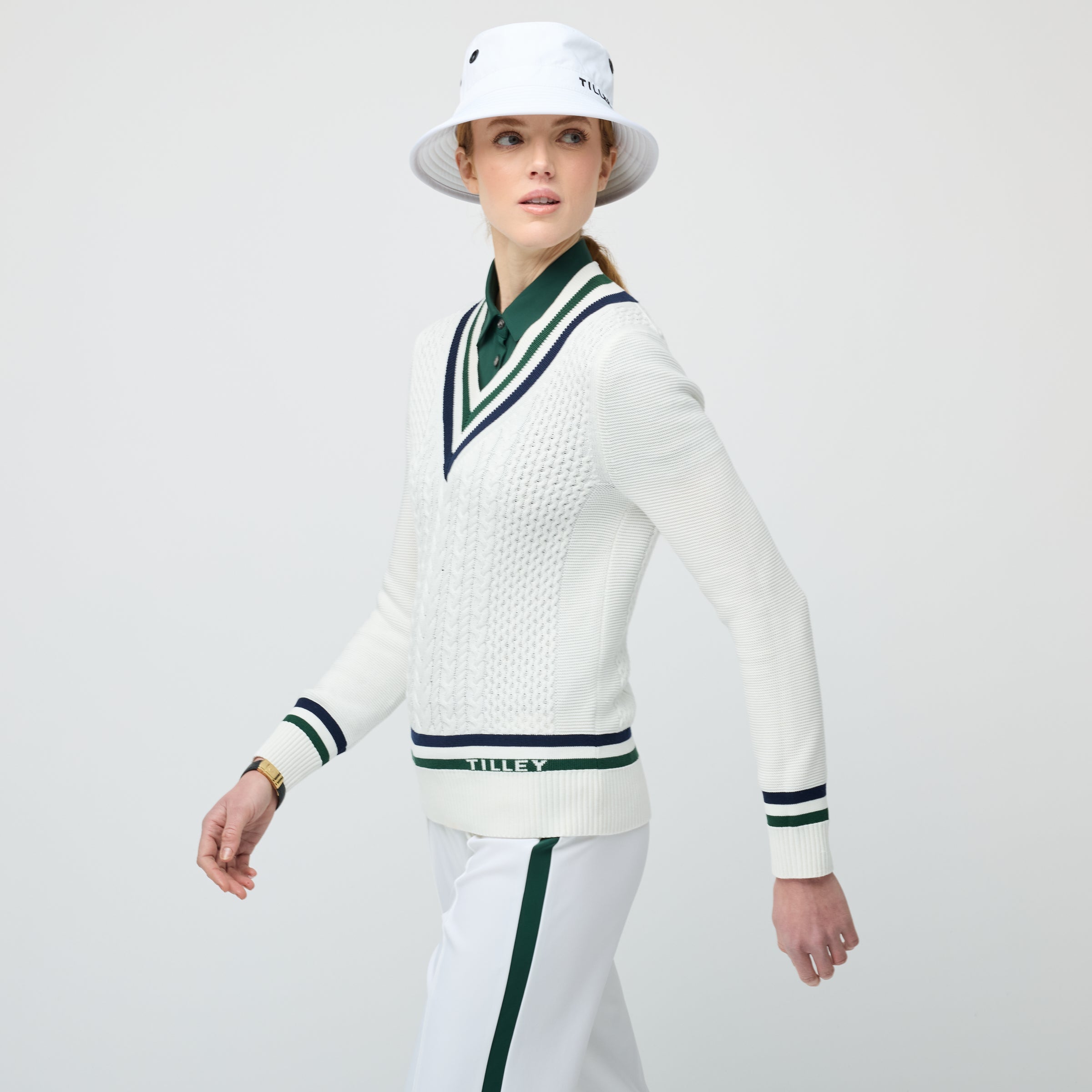 Tilley Preppy Deep V 毛衣 產品細節圖 4