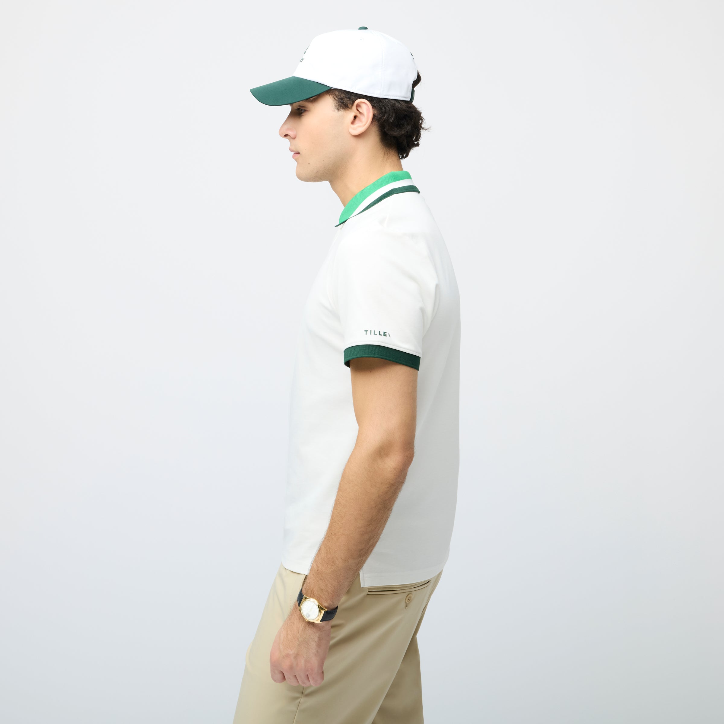Tilley Supima Pique Stripe Polo 恤 產品細節圖 4