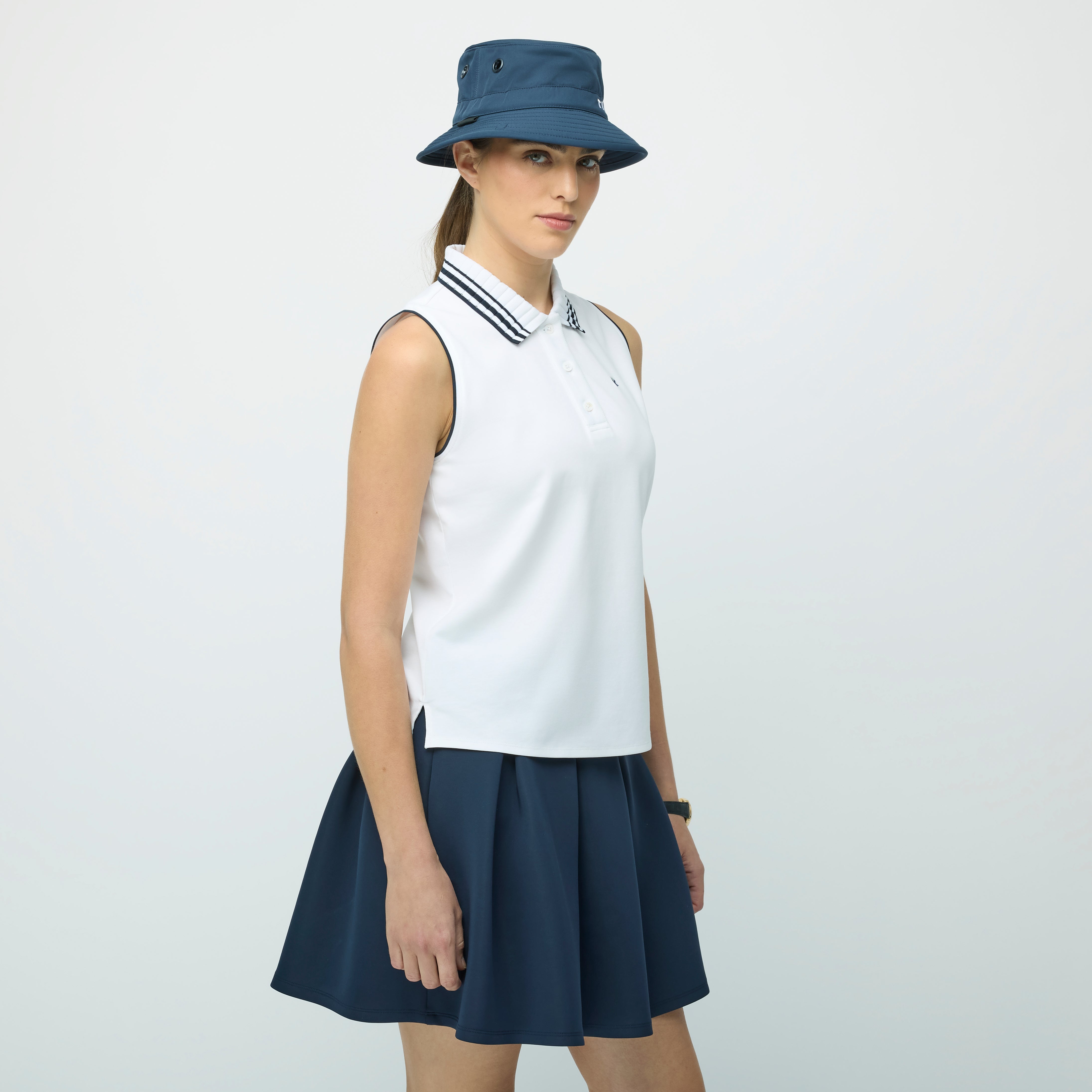 Tilley Supima Pique 無袖 Polo 恤 產品細節圖 4