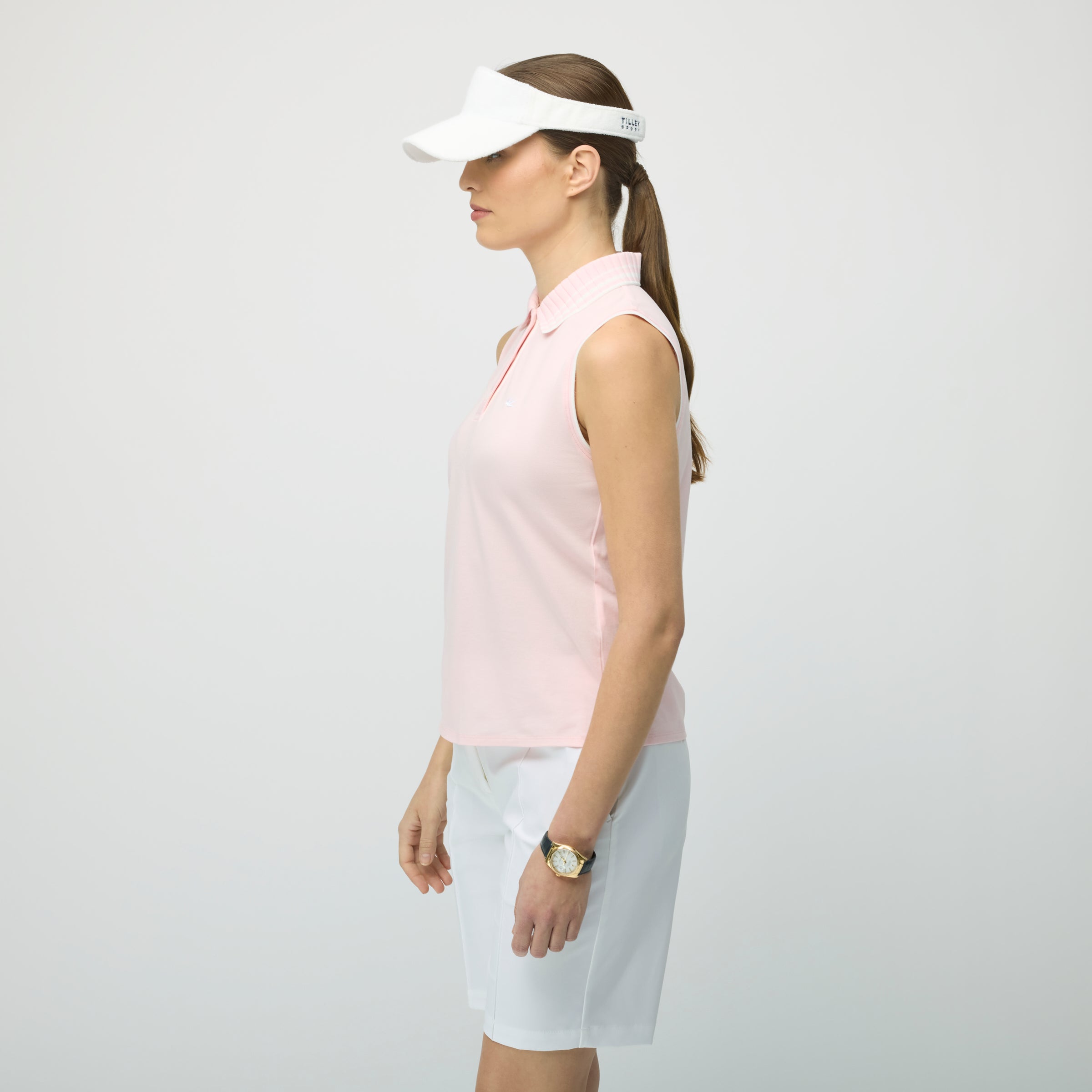 Tilley Supima Pique 無袖 Polo 恤 產品細節圖 4