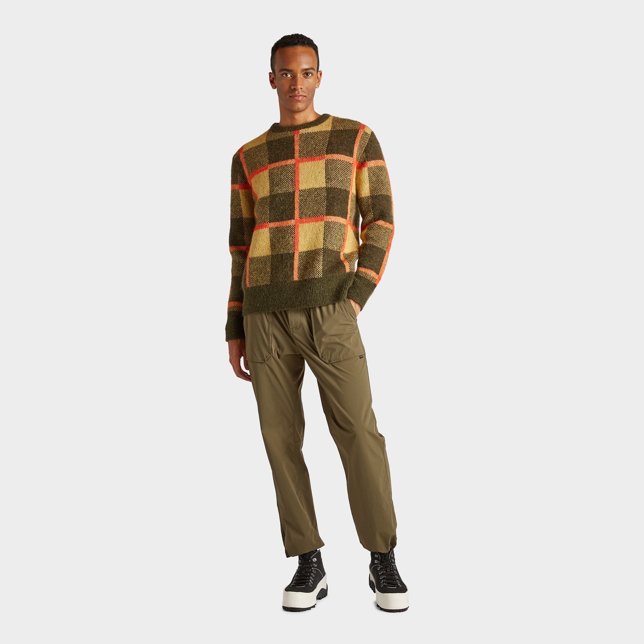 Tilley Plaid Mohair 毛衣 產品細節圖 5