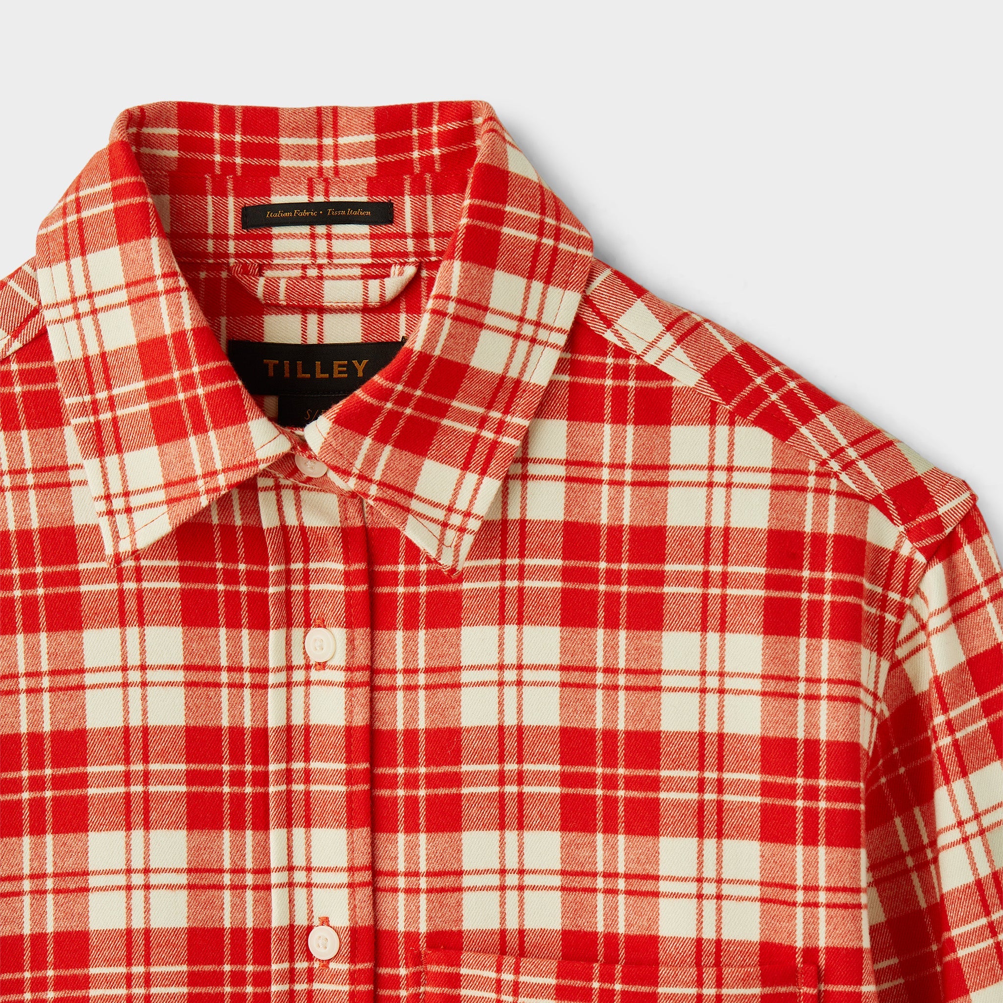 Tilley Plaid Flannel 恤衫 產品細節圖 5