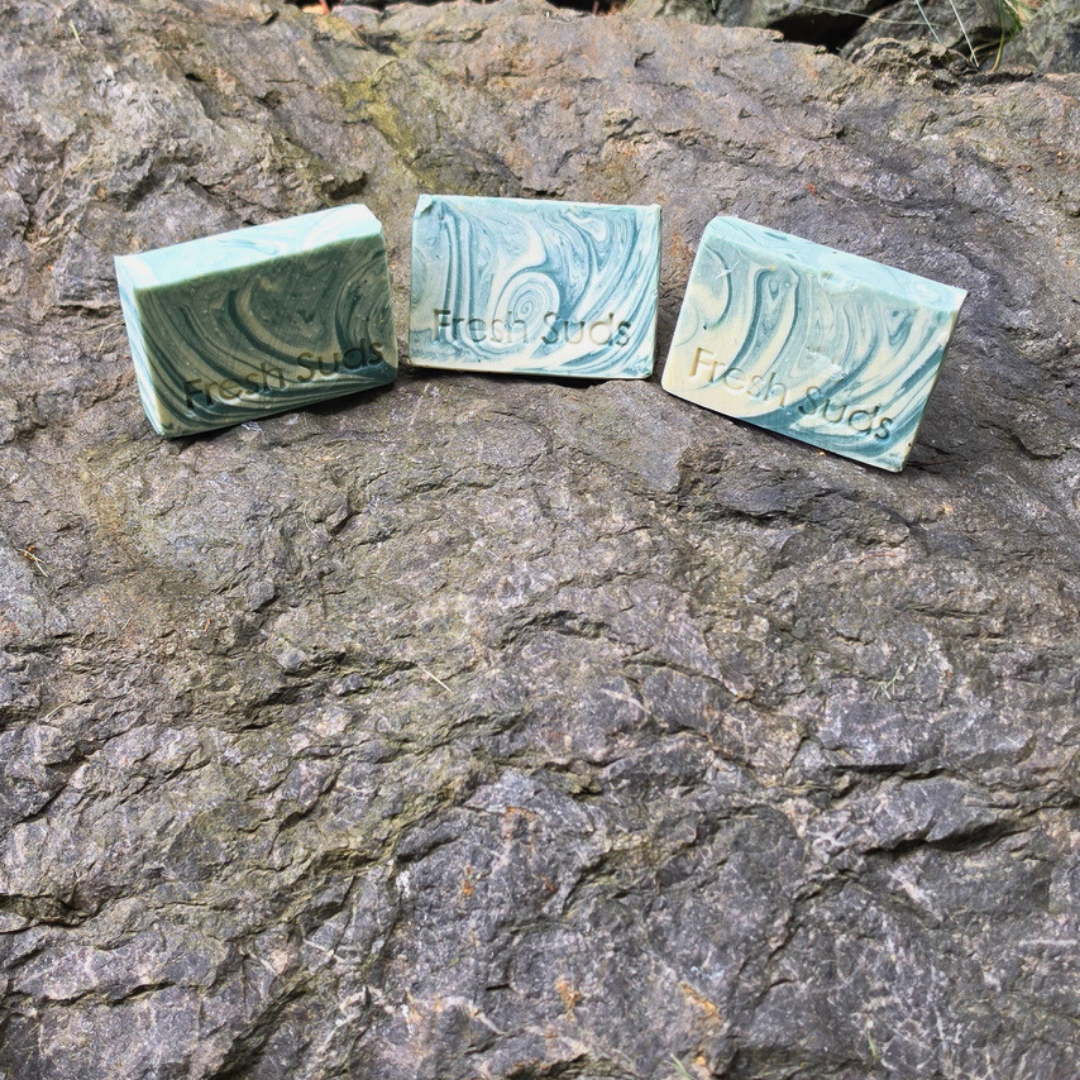 Fresh Suds Soapery Glacier 北極 Mineral Clay 手工皂|較小裝 (105g) 產品細節圖 5