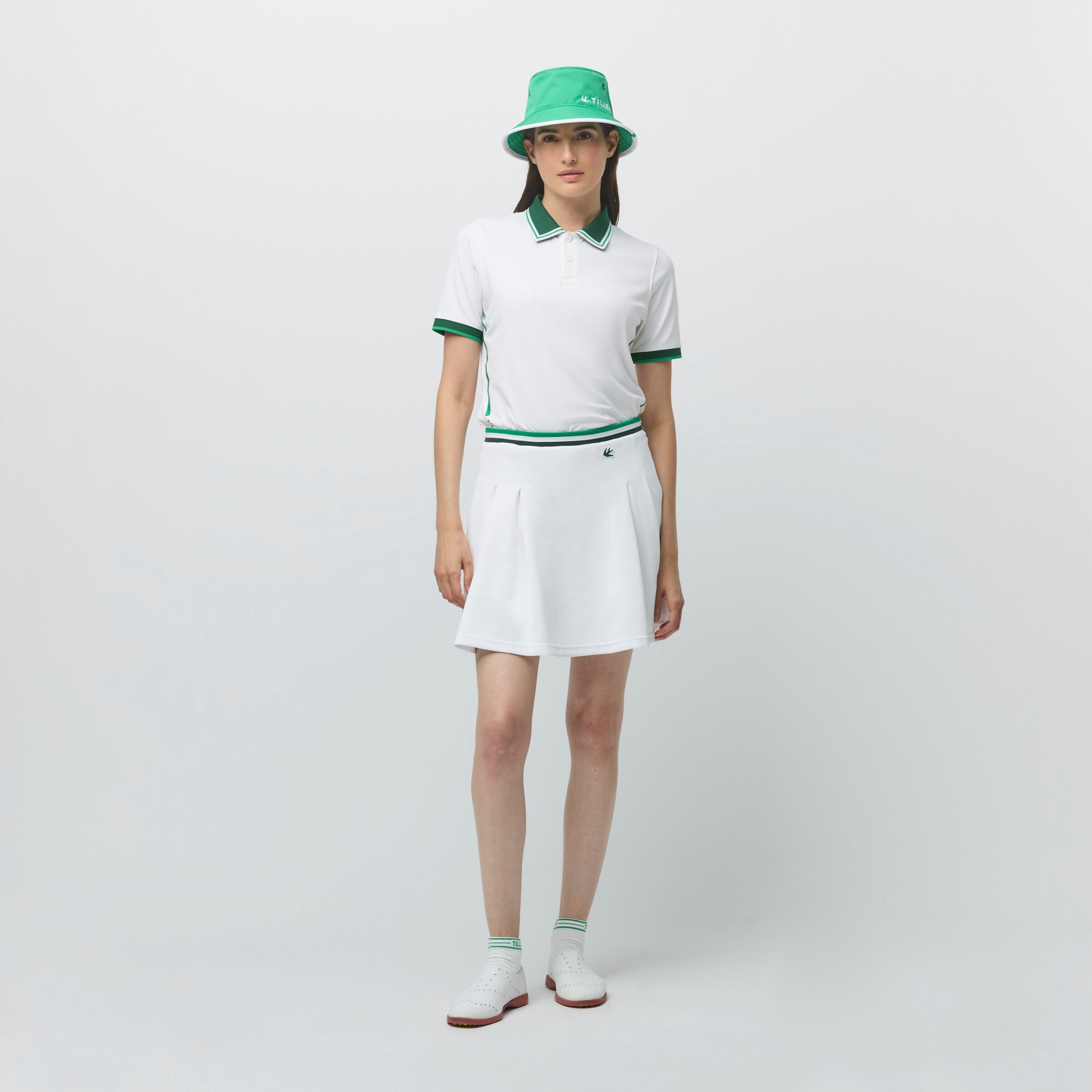 Tilley Striped Airloft Pleated 半截裙 產品細節圖 5