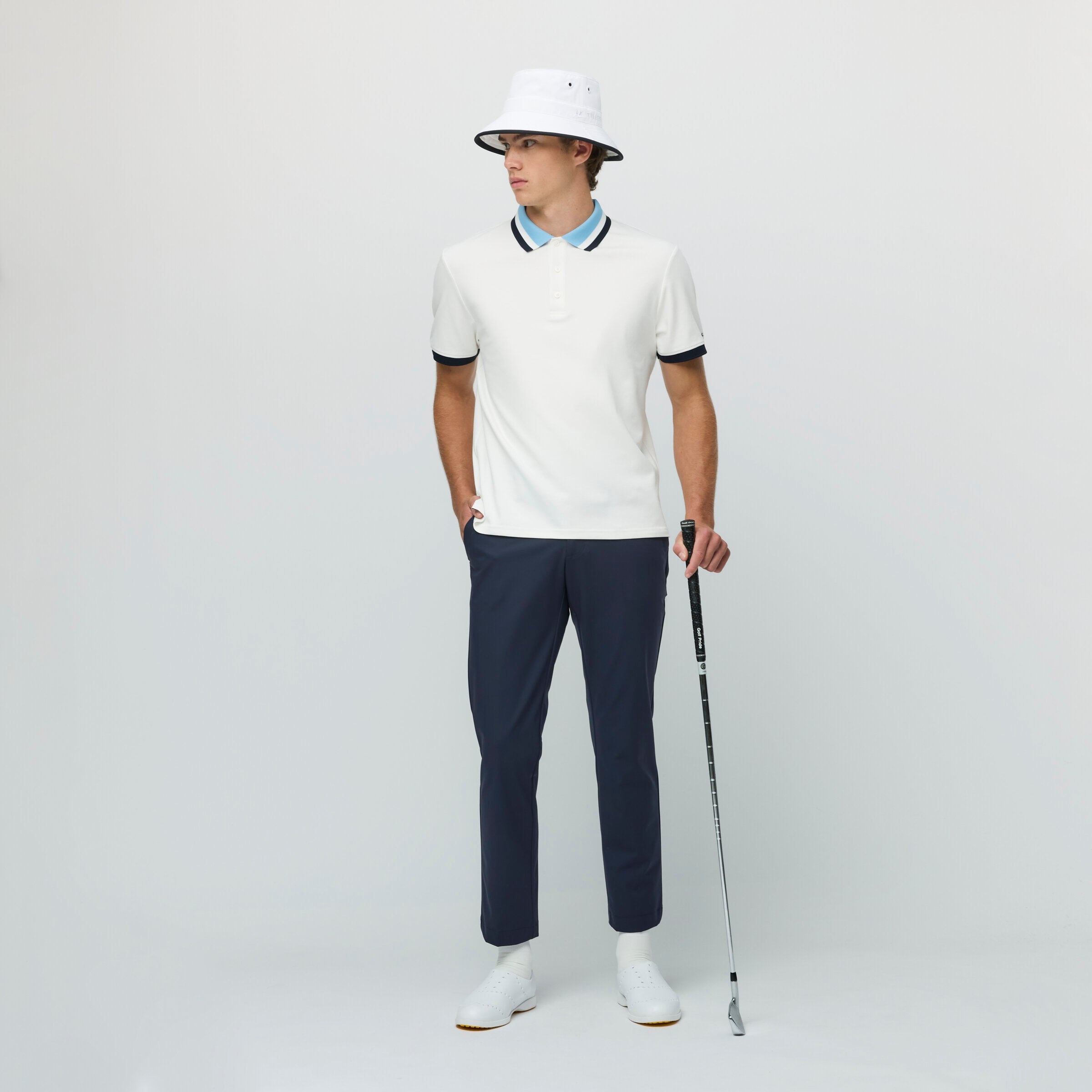 Tilley Supima Pique Stripe Polo 恤 產品細節圖 5