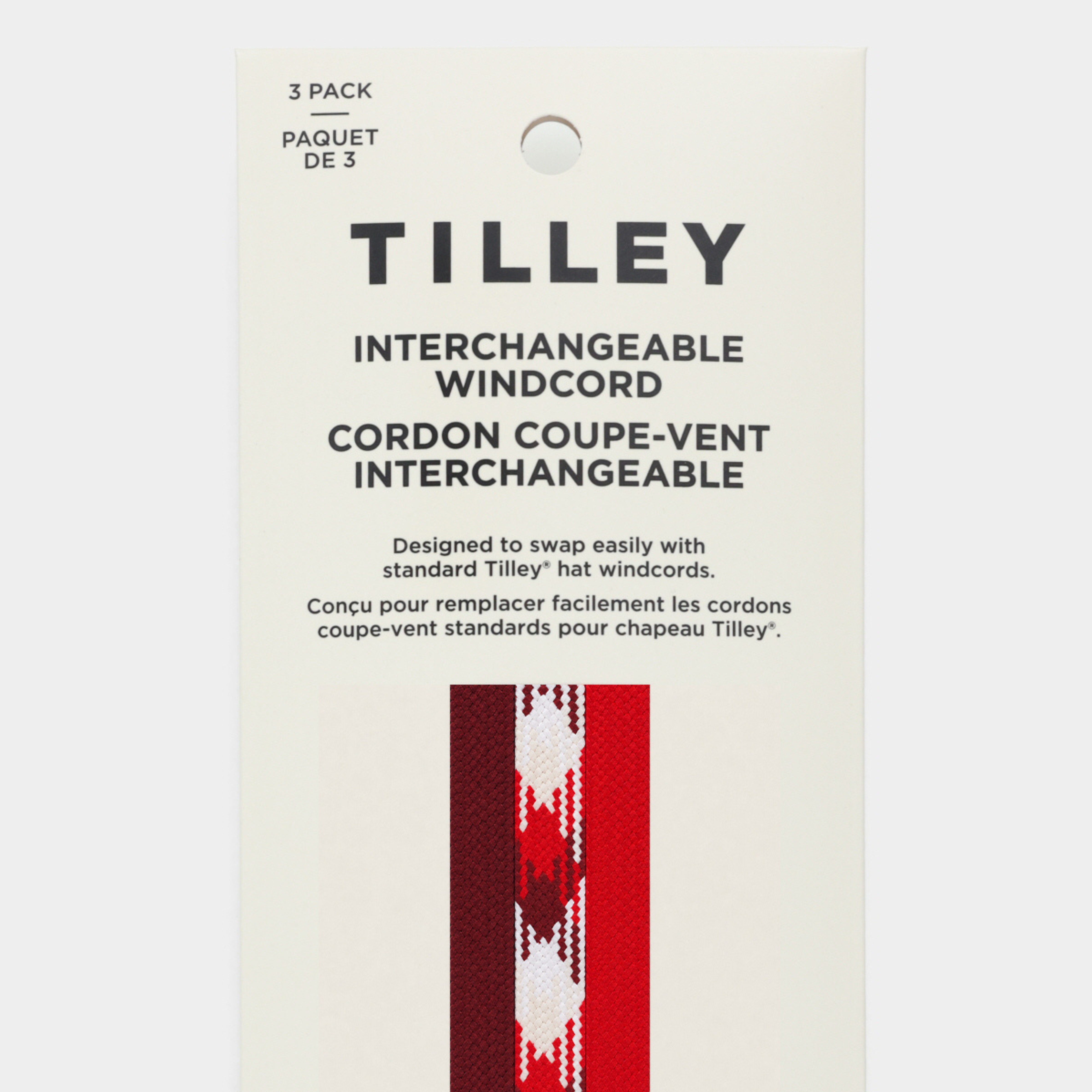 Tilley Tilley Premium 防風帽繩 (3 Pack) 產品細節圖 5
