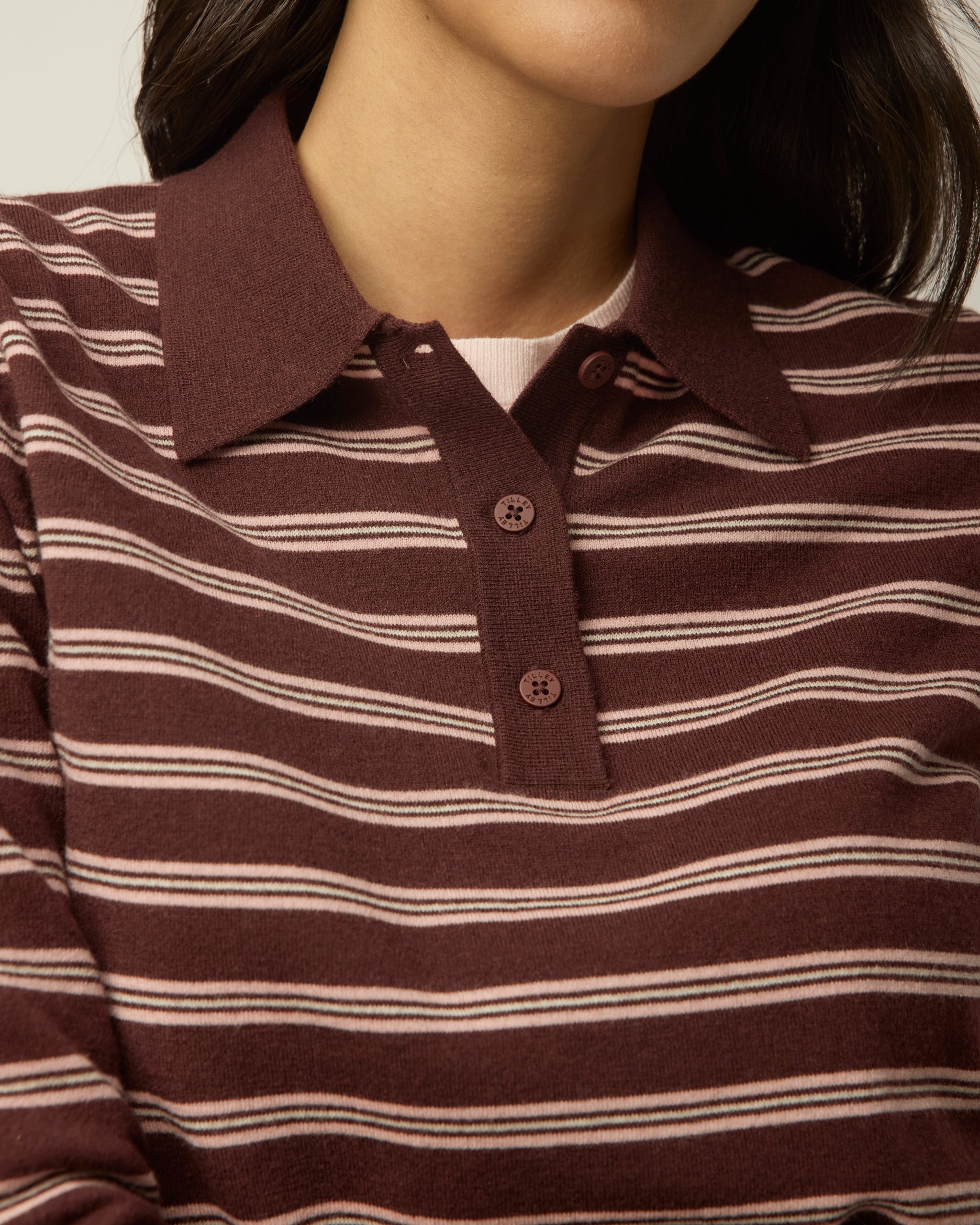 Tilley Stretch 美麗諾羊毛 Polo 恤 產品細節圖 5