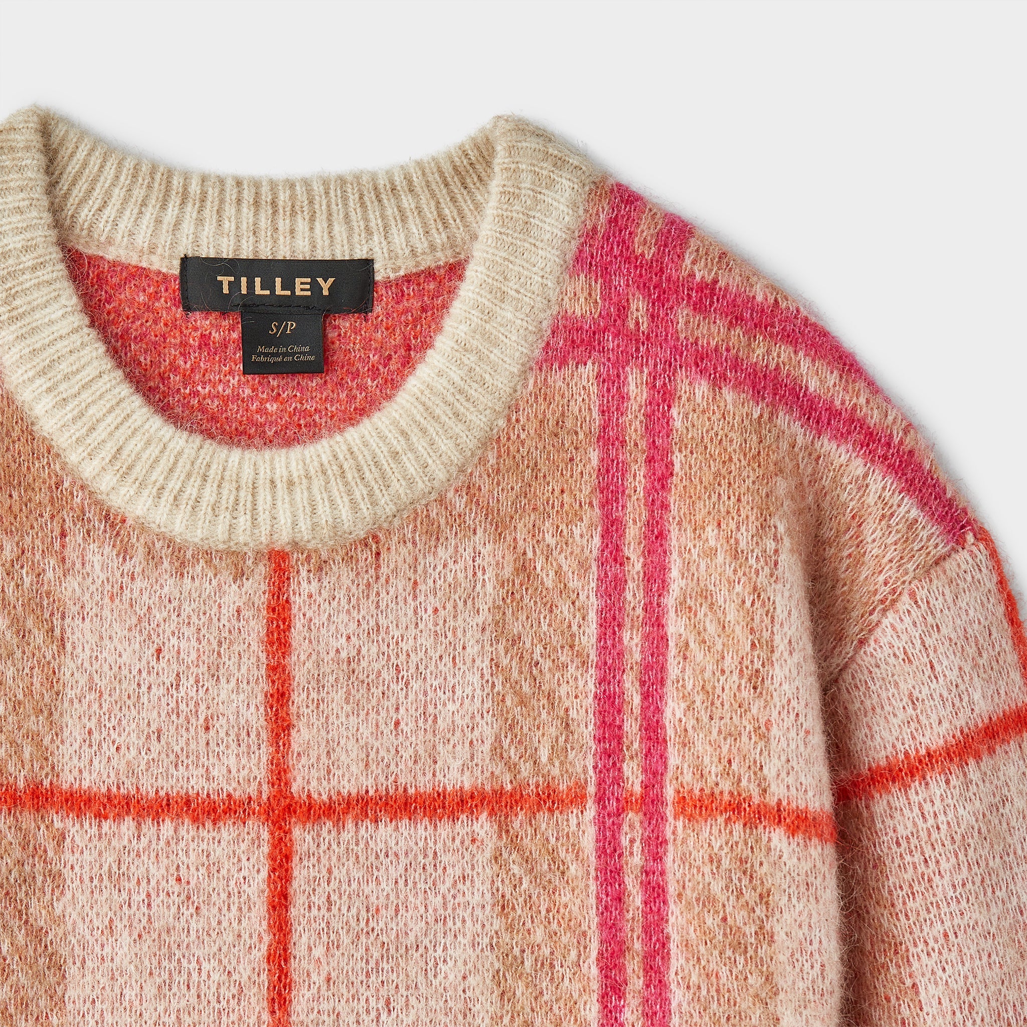 Tilley Plaid Mohair 毛衣 產品細節圖 6