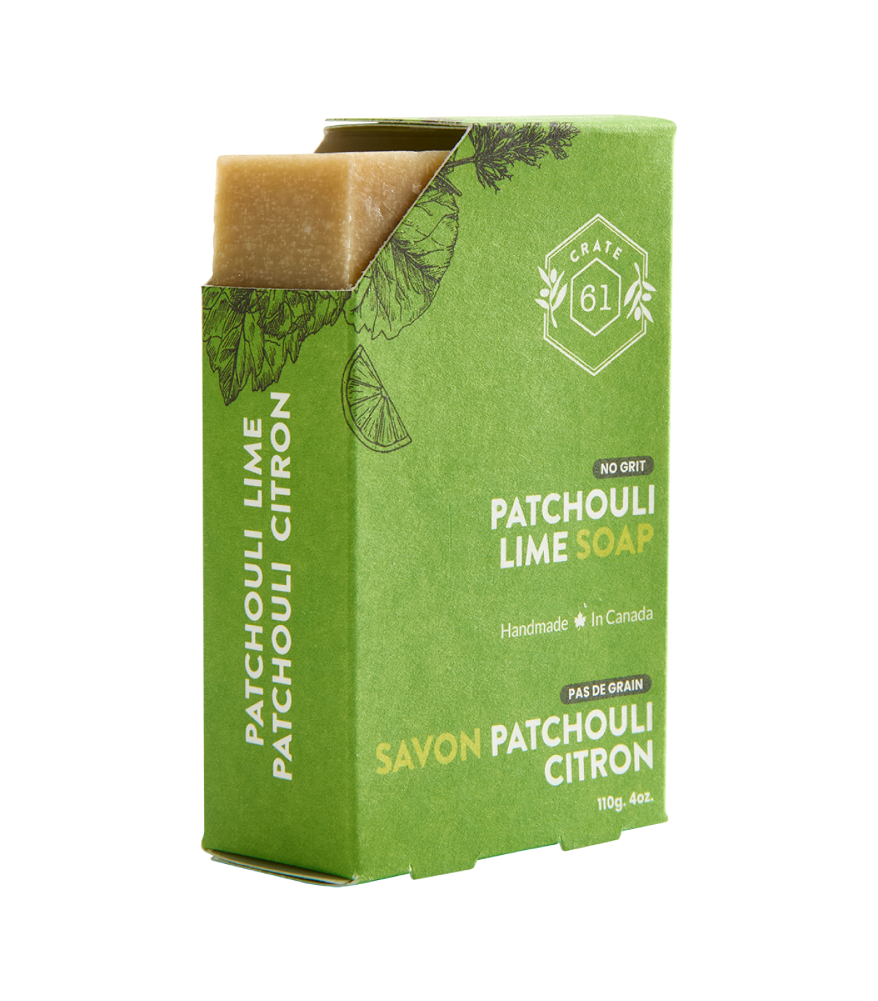Crate 61 Organics Patchouli Lime 手工皂 產品細節圖 6