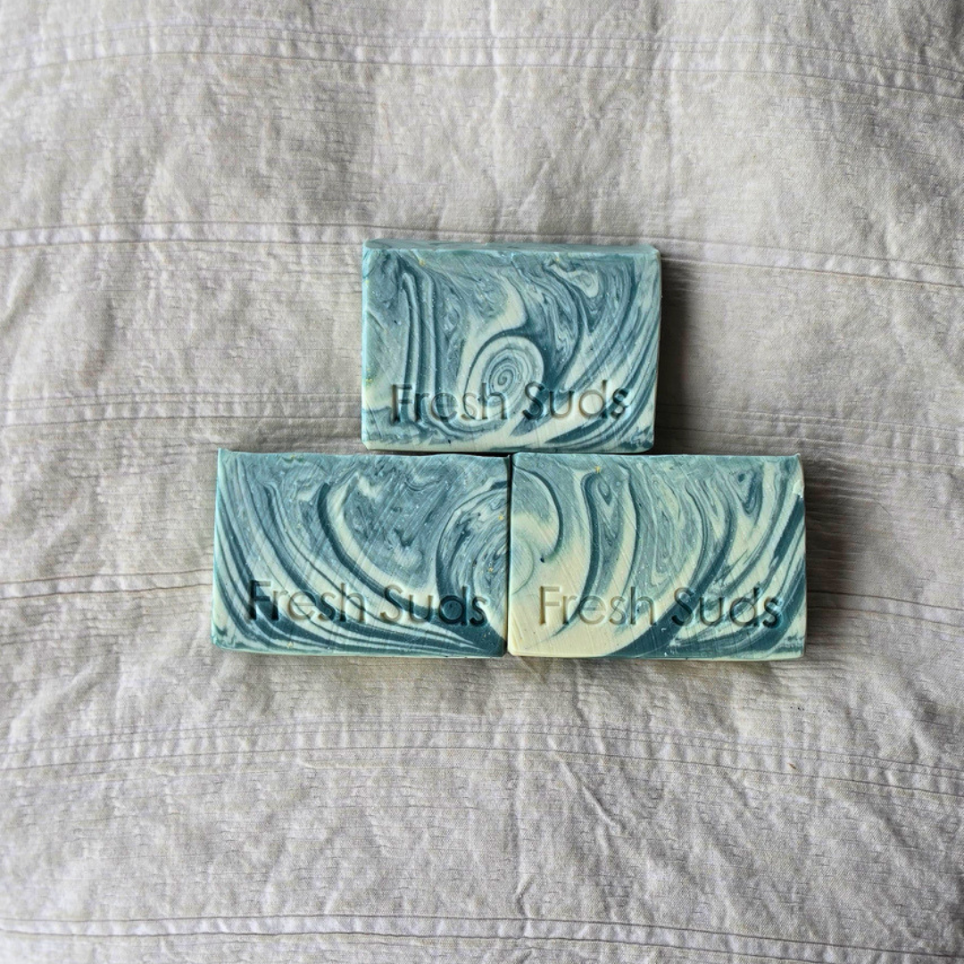 Fresh Suds Soapery Glacier 北極 Mineral Clay 手工皂|較小裝 (105g) 產品細節圖 6