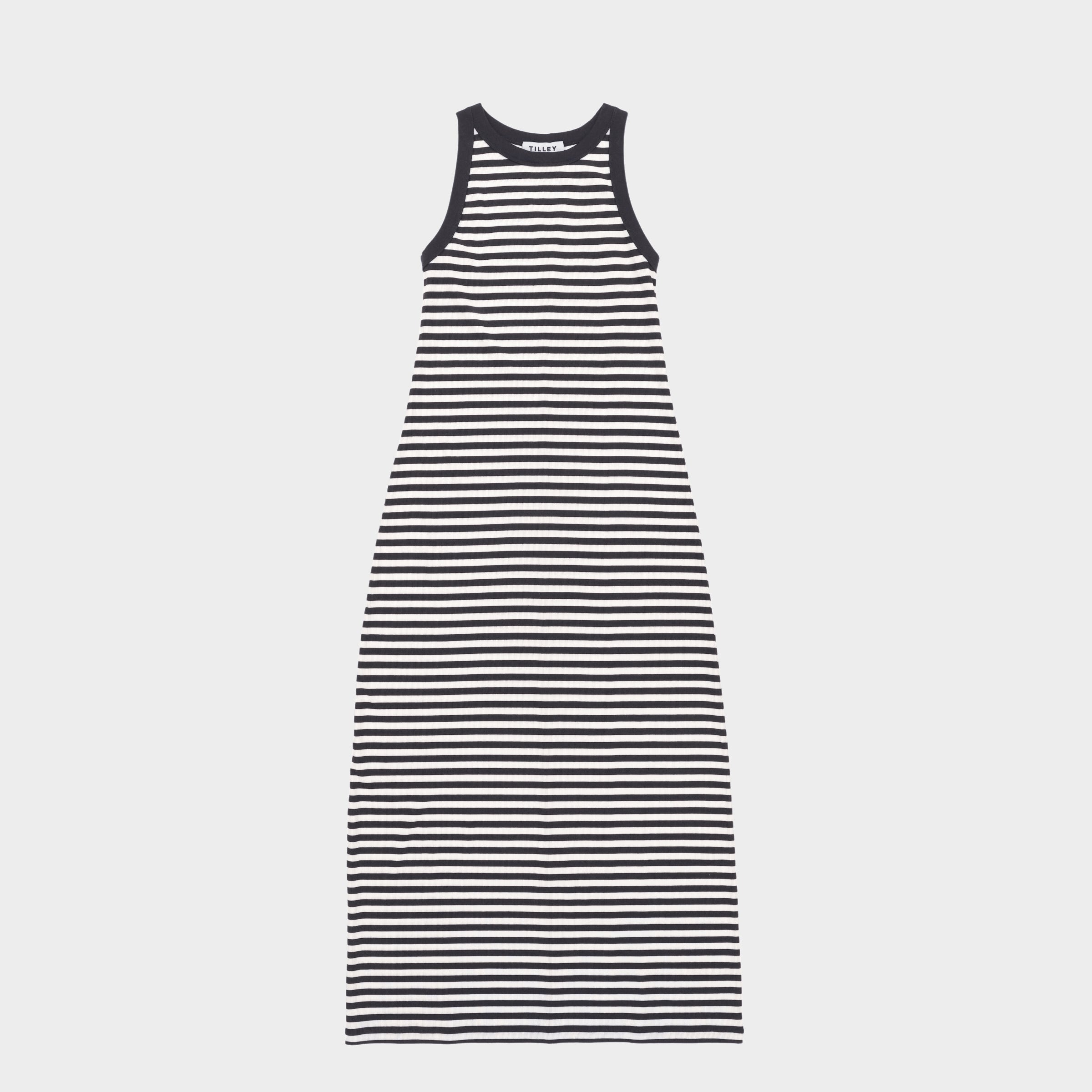 Tilley Rib Midi 連身裙 產品細節圖 6