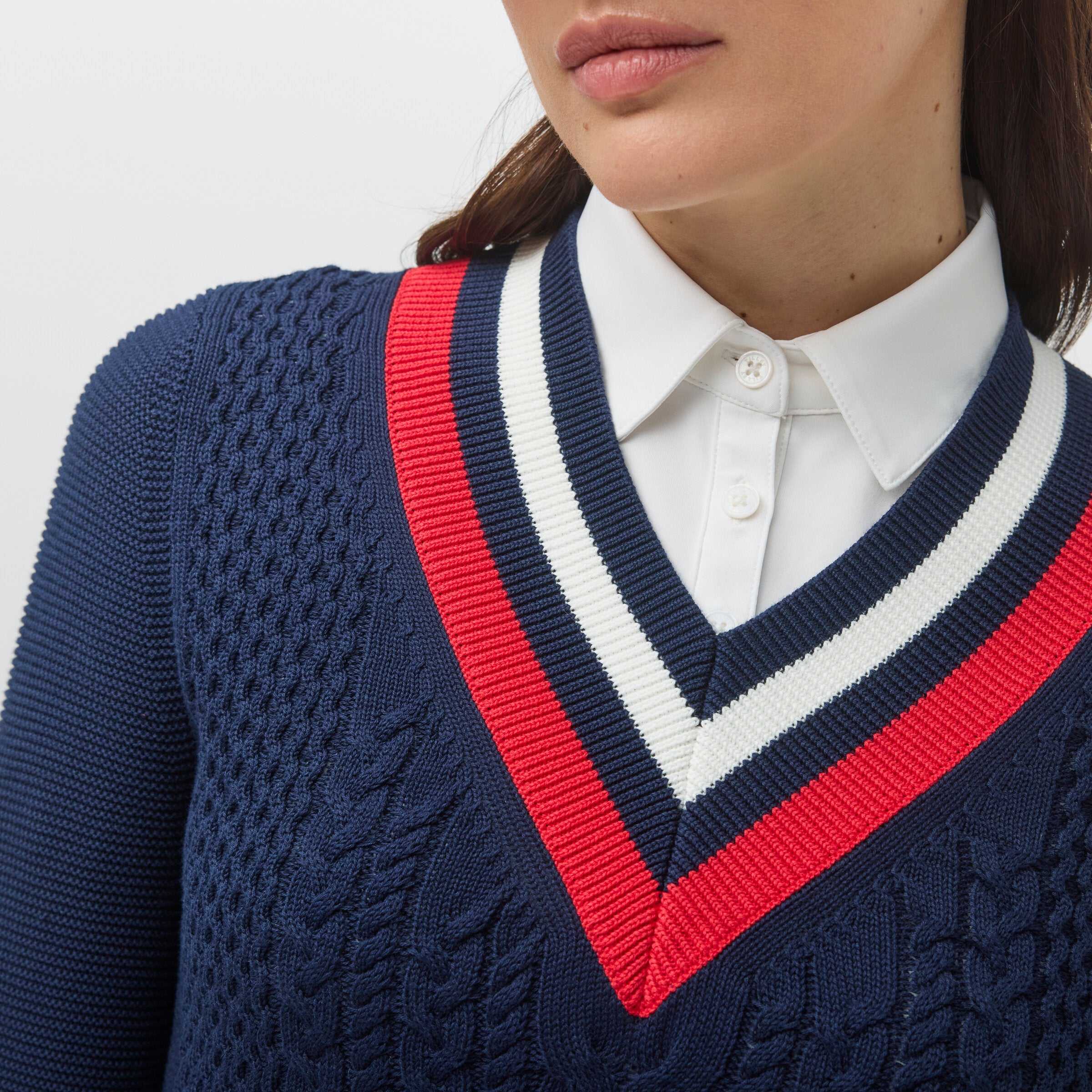 Tilley Preppy Deep V 毛衣 產品細節圖 6