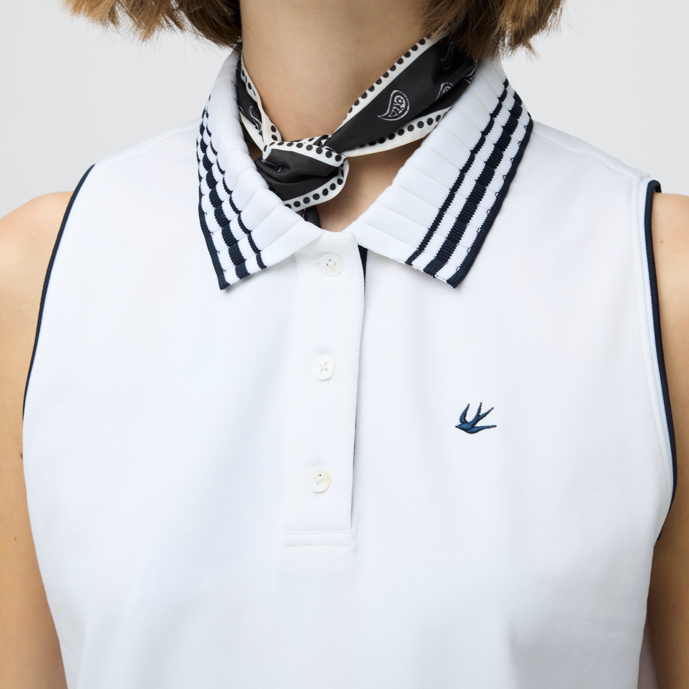 Tilley Supima Pique 無袖 Polo 恤 產品細節圖 6