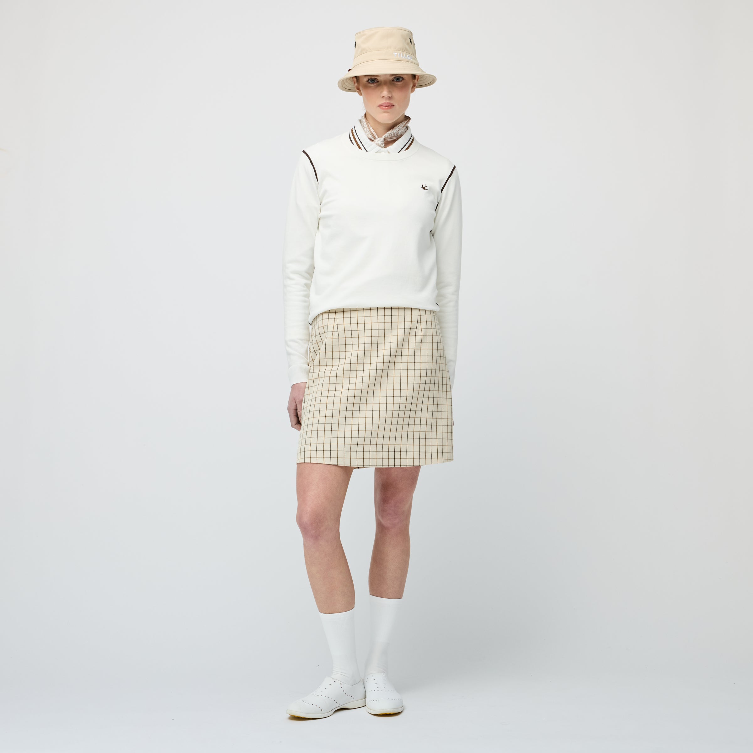 Tilley Retro Check A Line 半截裙 產品細節圖 6