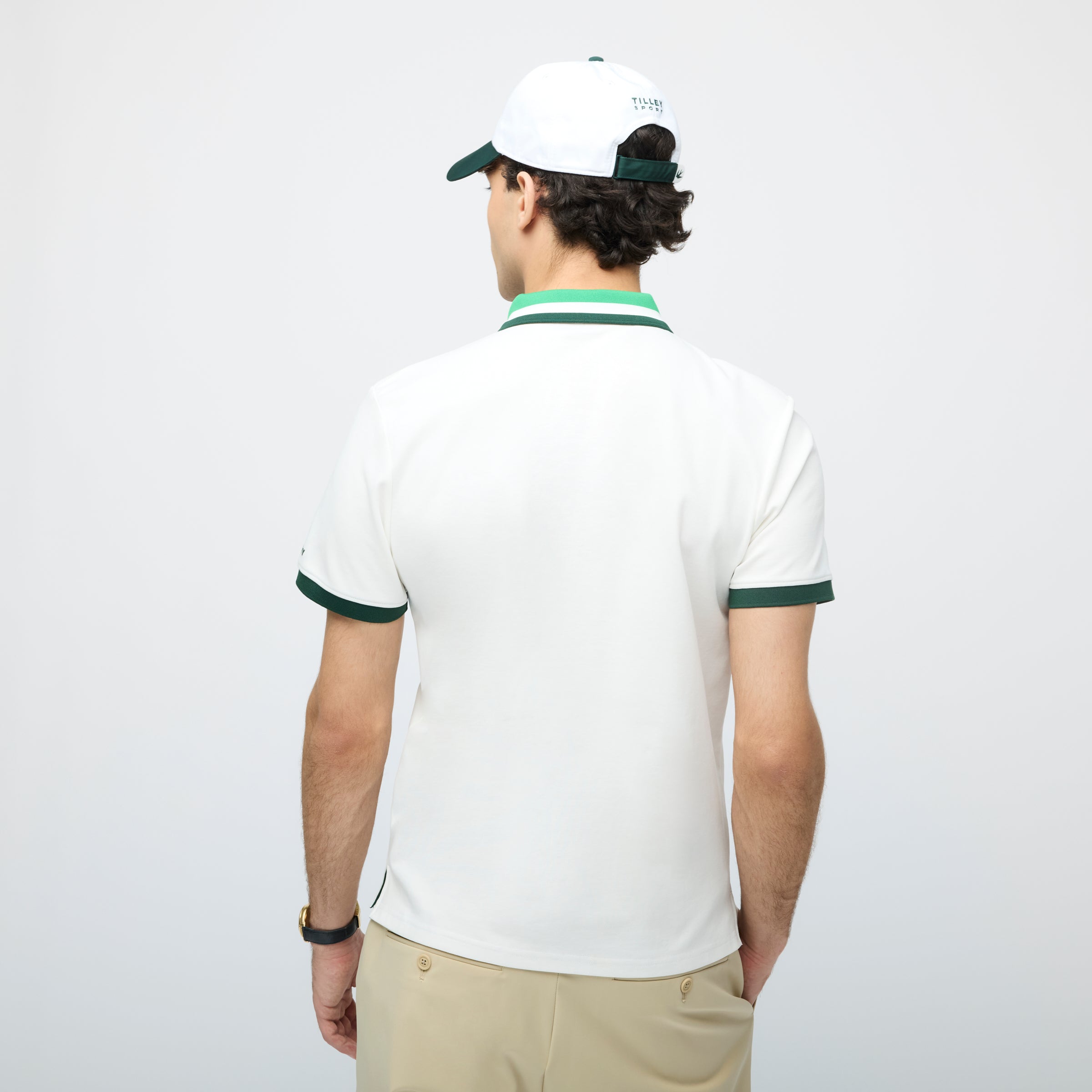 Tilley Supima Pique Stripe Polo 恤 產品細節圖 6