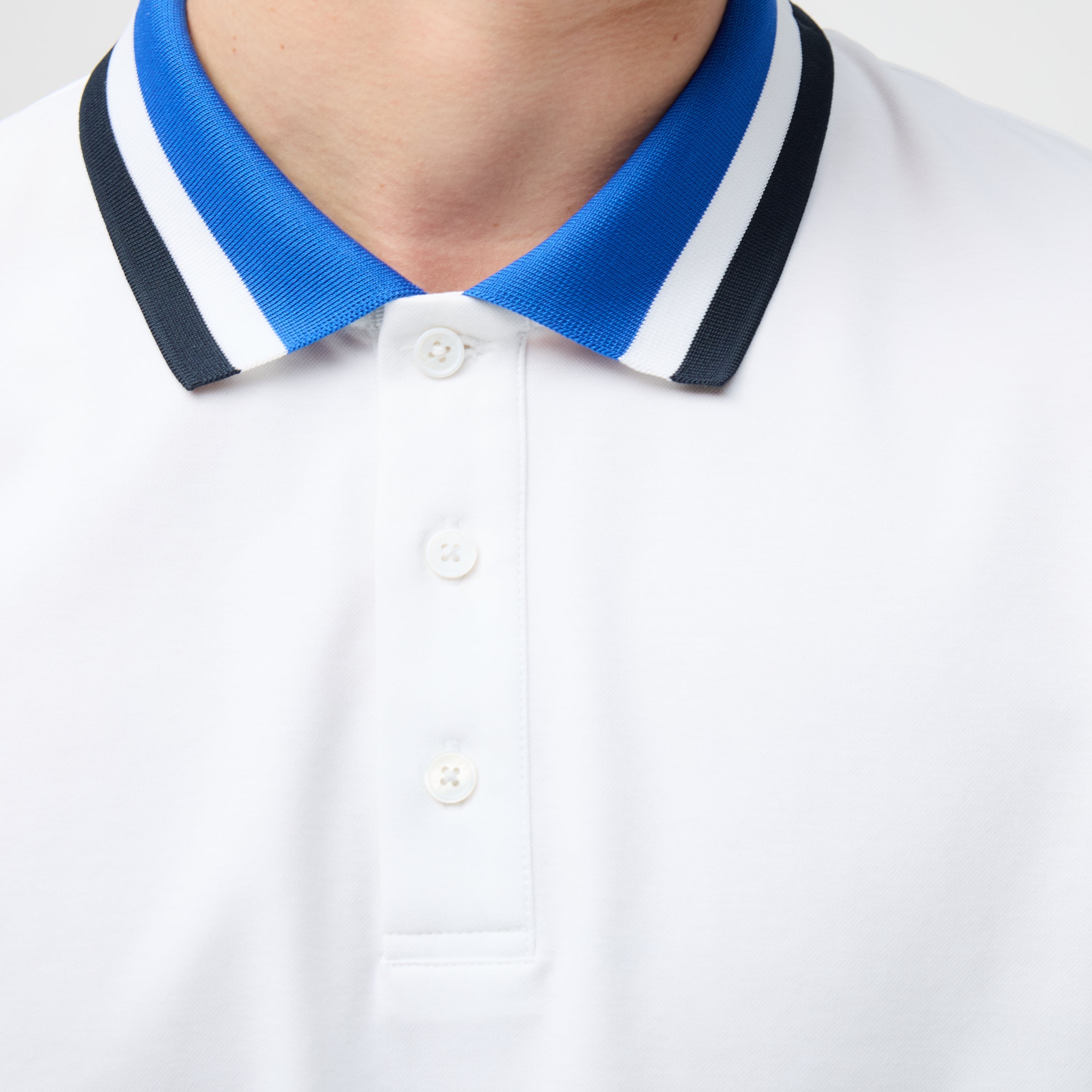 Tilley Supima Pique Stripe Polo 恤 產品細節圖 6