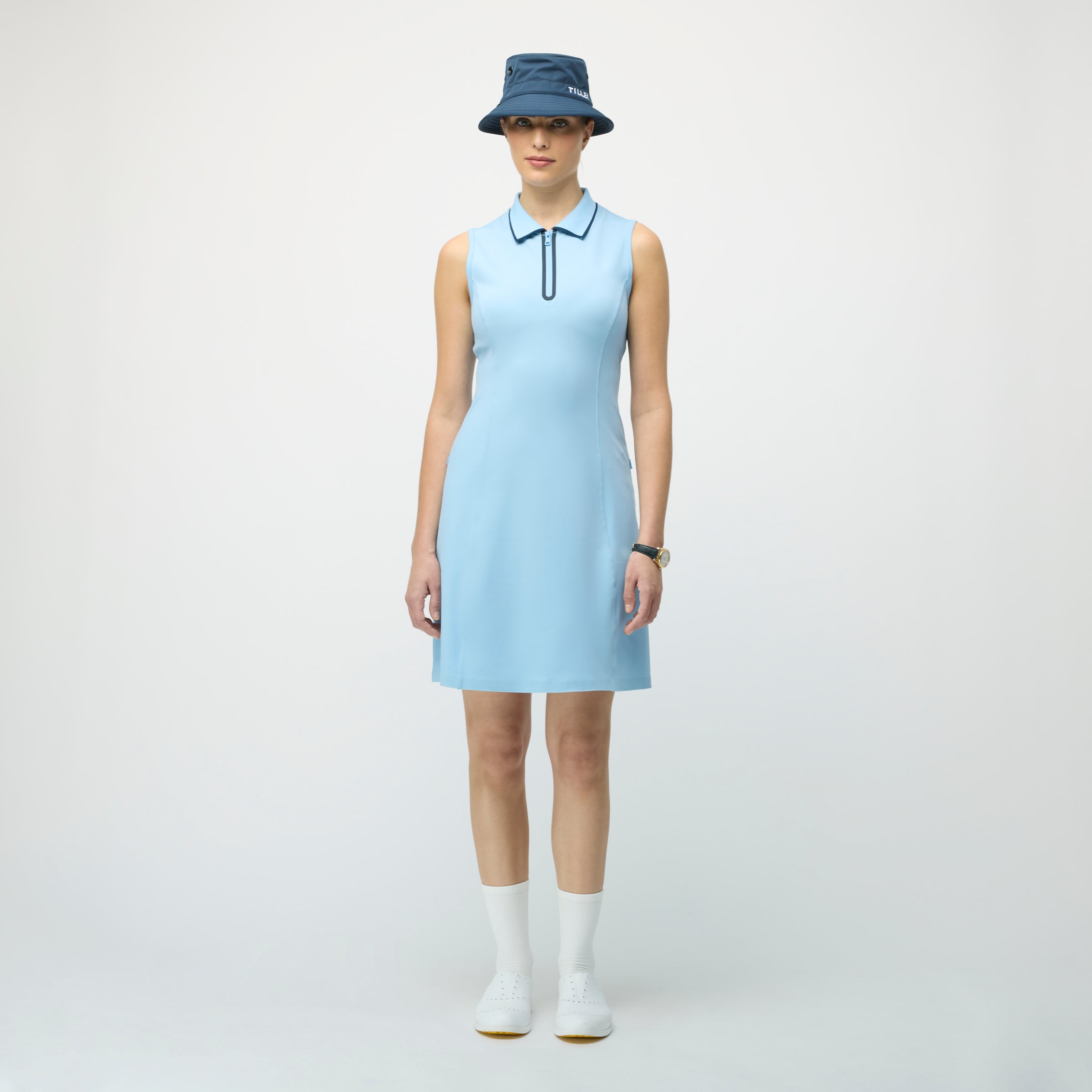 Tilley 四分一拉鏈 Polo 恤 連身裙 產品細節圖 6