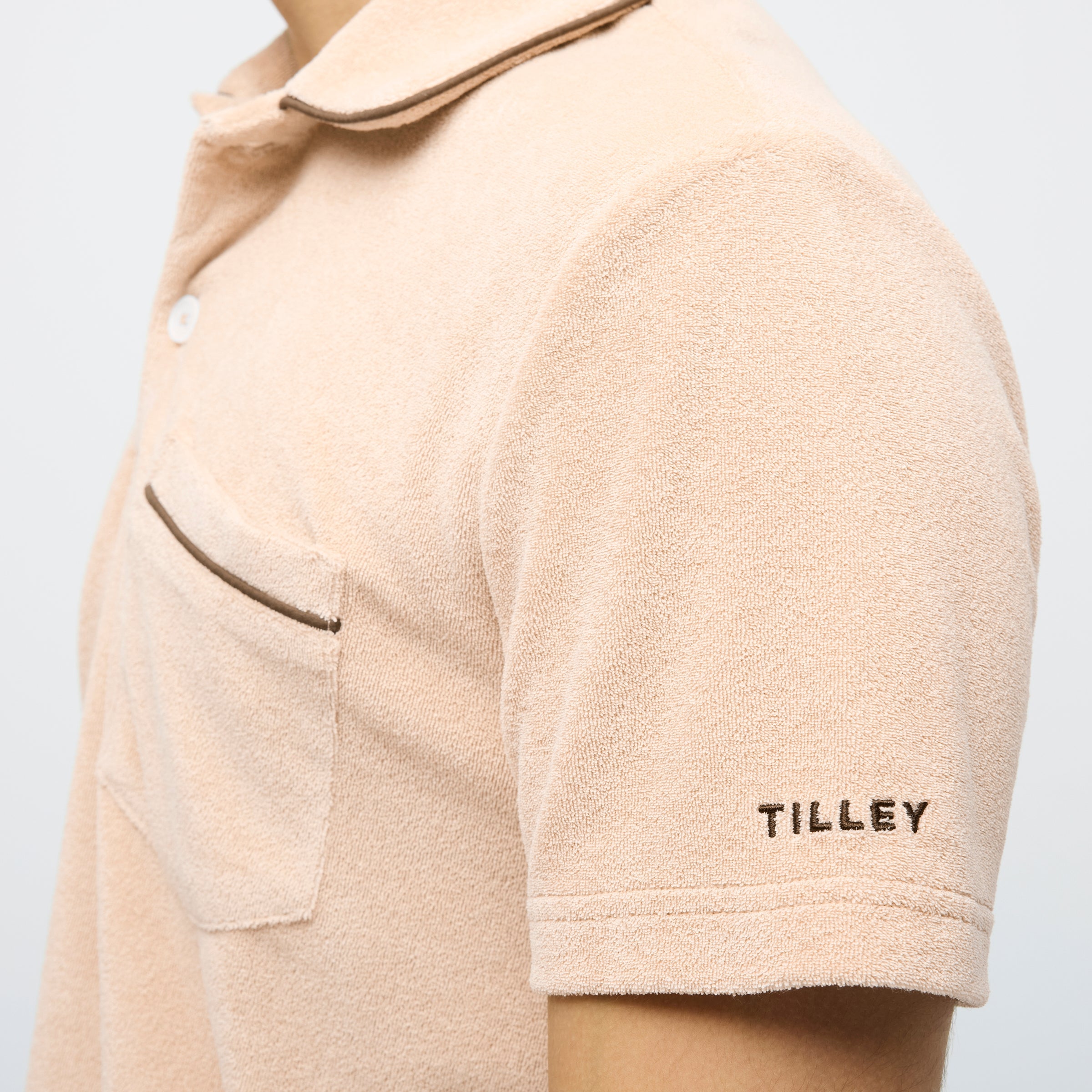 Tilley Terry Tipped Polo 恤 產品細節圖 6