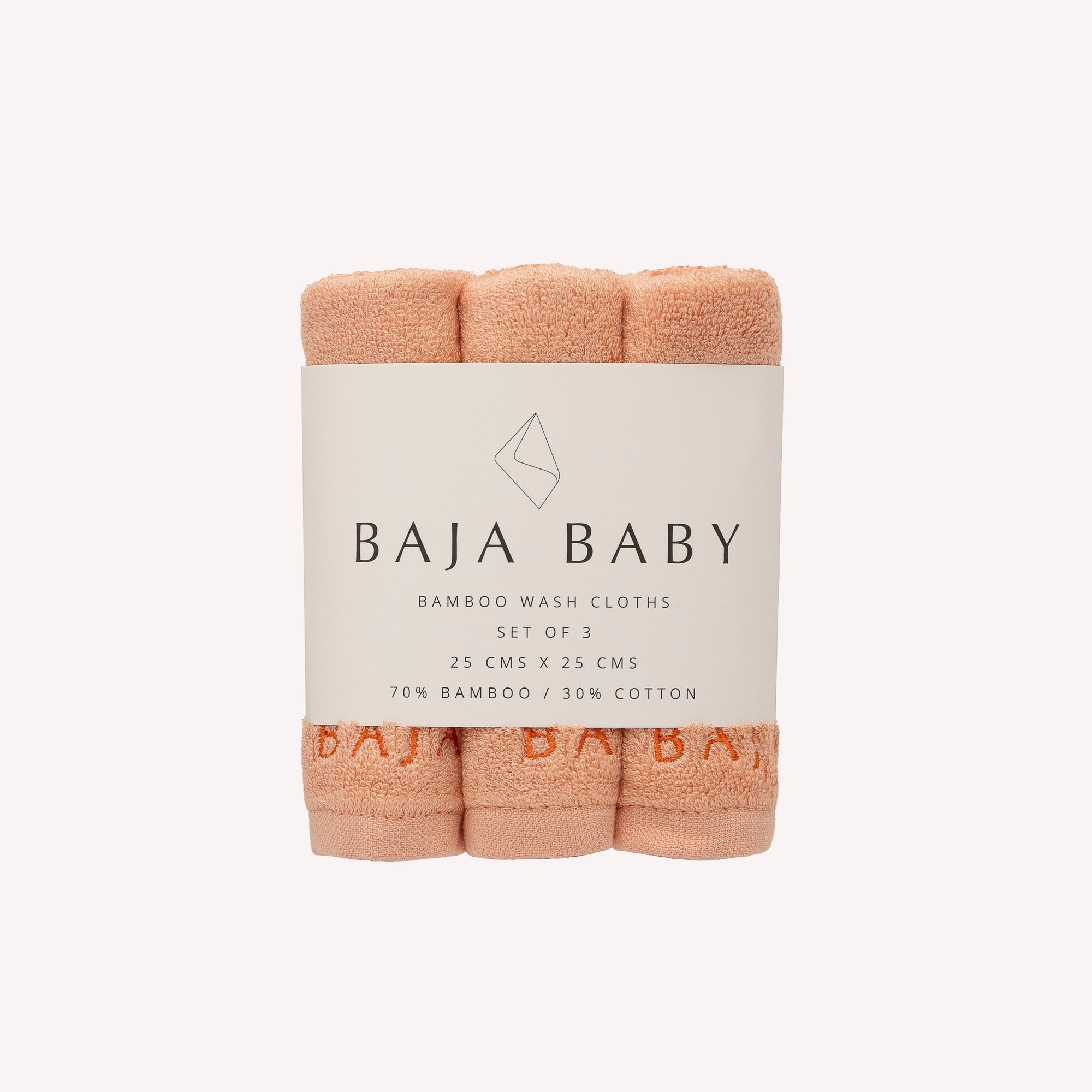 Baja Baby 竹棉洗面巾 3件裝|產品及款式圖片 6
