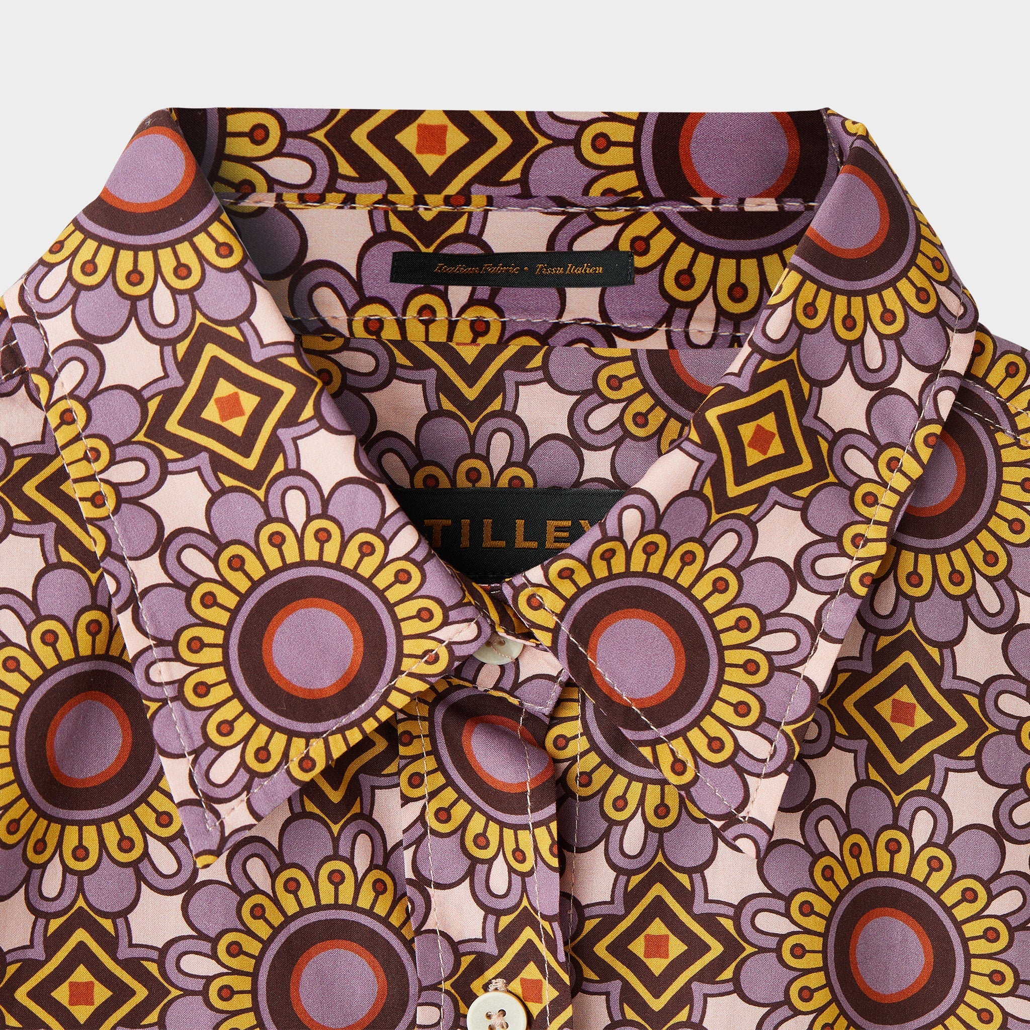 Tilley Geo Floral Print 恤衫 產品細節圖 7
