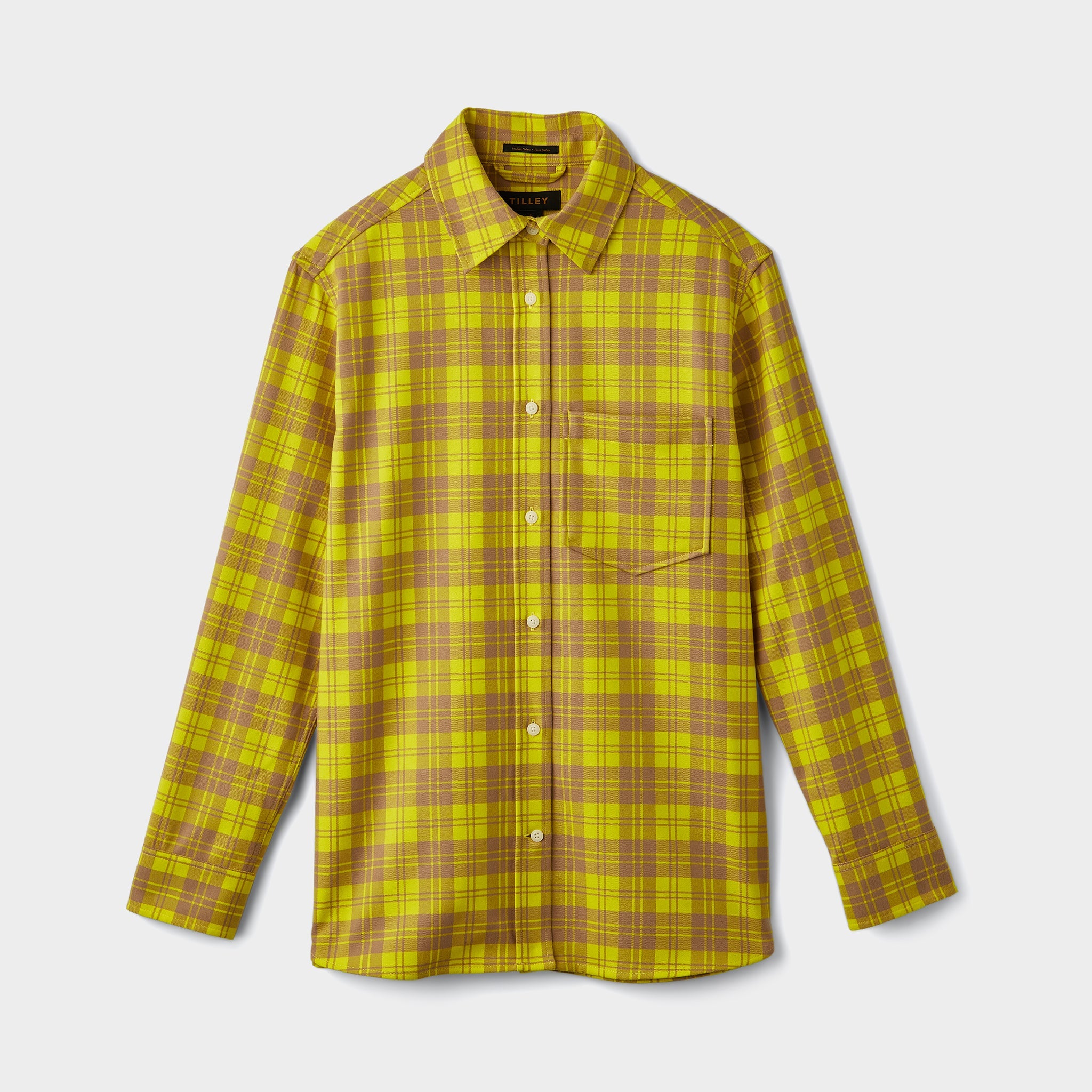 Tilley Plaid Flannel 恤衫 產品細節圖 7