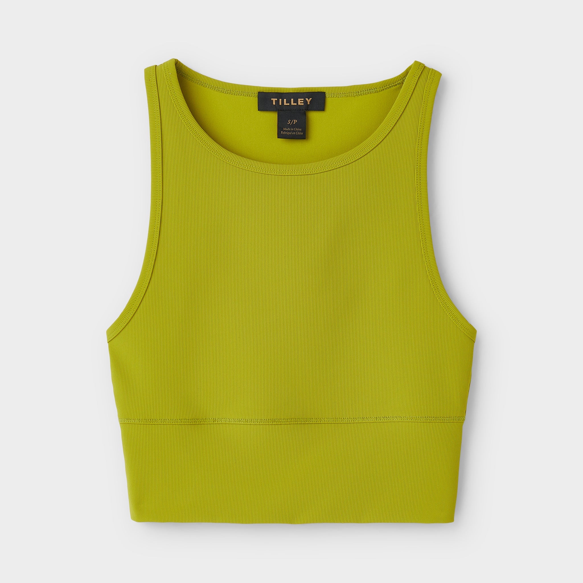 Tilley Fitted Rib Cropped Tank 上衣 產品細節圖 7