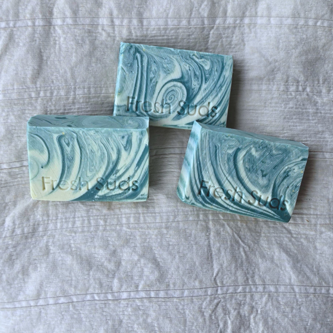 Fresh Suds Soapery Glacier 北極 Mineral Clay 手工皂|較小裝 (105g) 產品細節圖 7