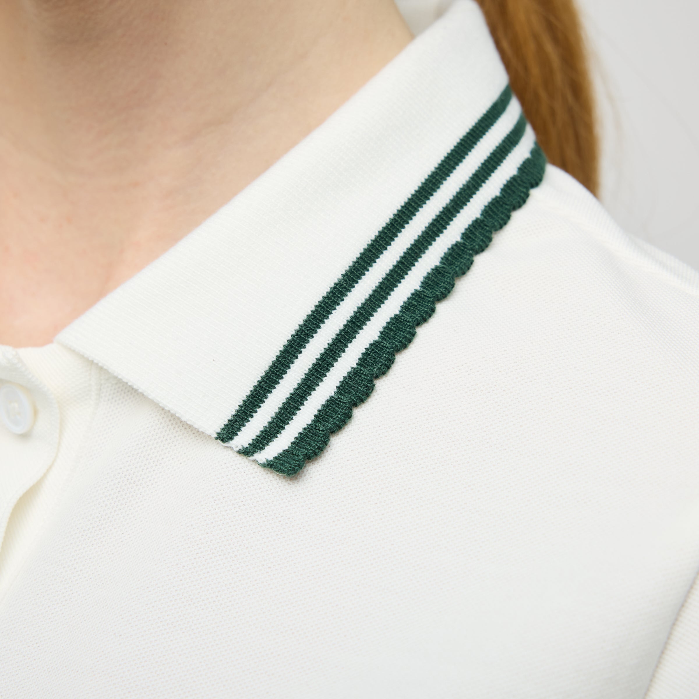 Tilley Preppy Pique Puff Sleeve Polo 恤 產品細節圖 7