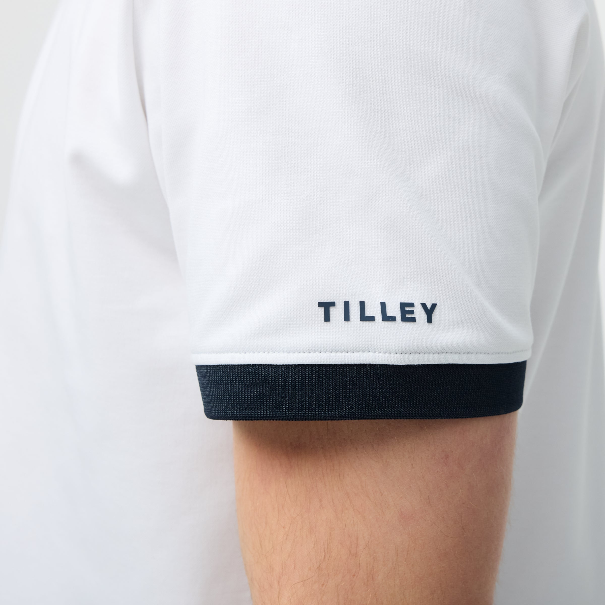 Tilley Supima Pique Stripe Polo 恤 產品細節圖 7