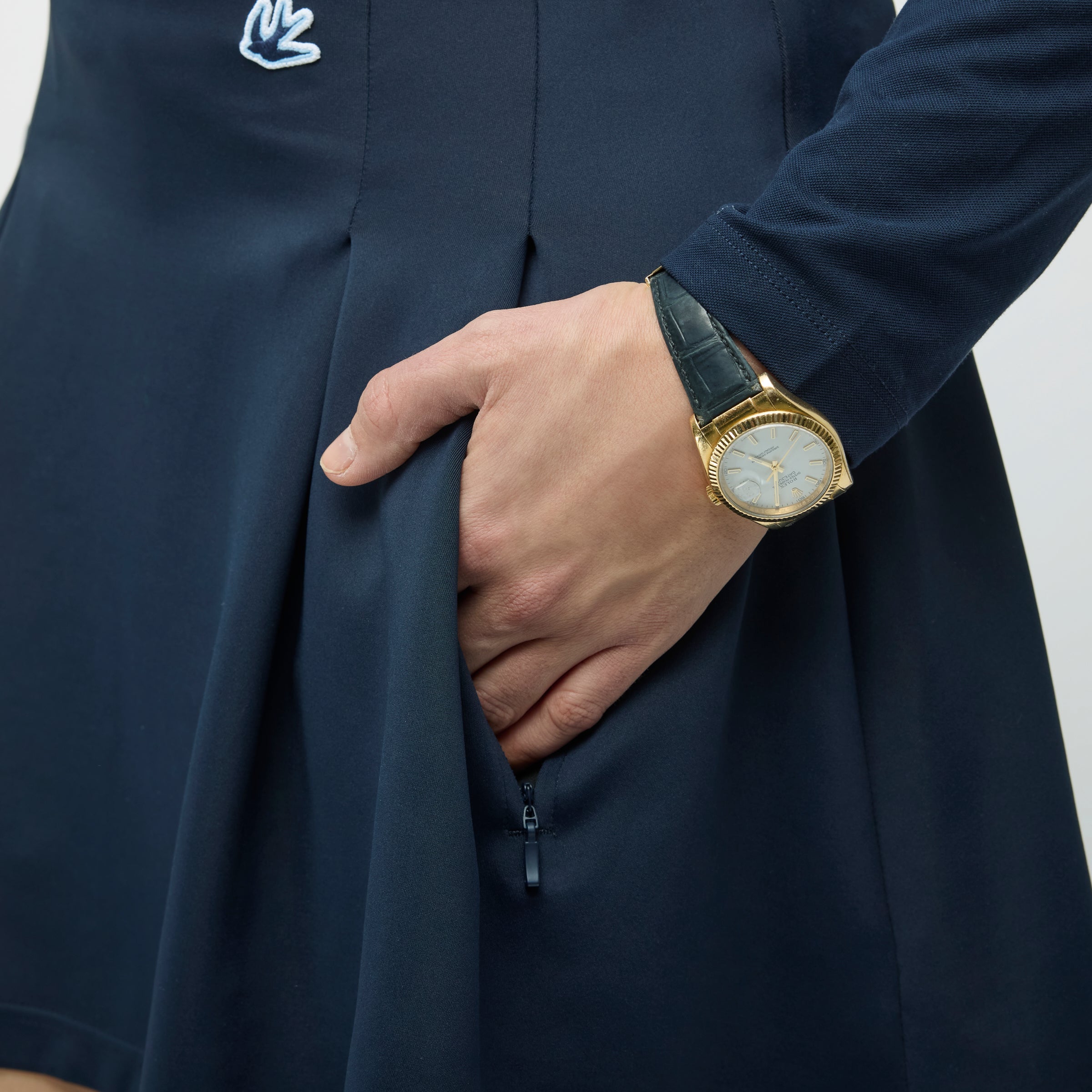 Tilley Striped Airloft Pleated 半截裙 產品細節圖 7