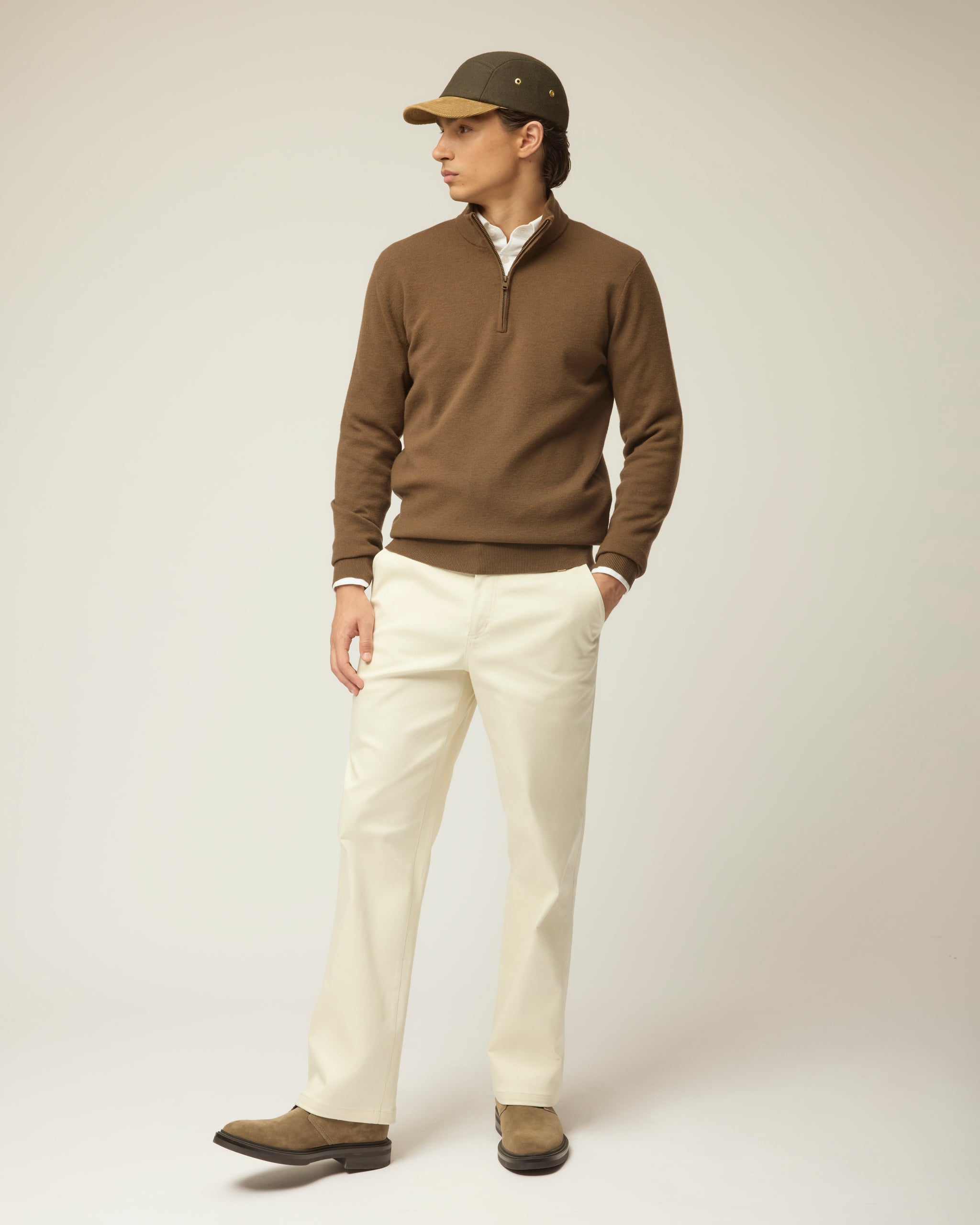 Tilley Stretch 美麗諾羊毛 四分一拉鏈 產品細節圖 7
