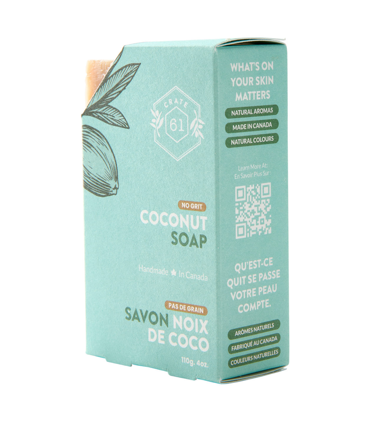 Crate 61 Organics Coconut 手工皂 產品細節圖 8