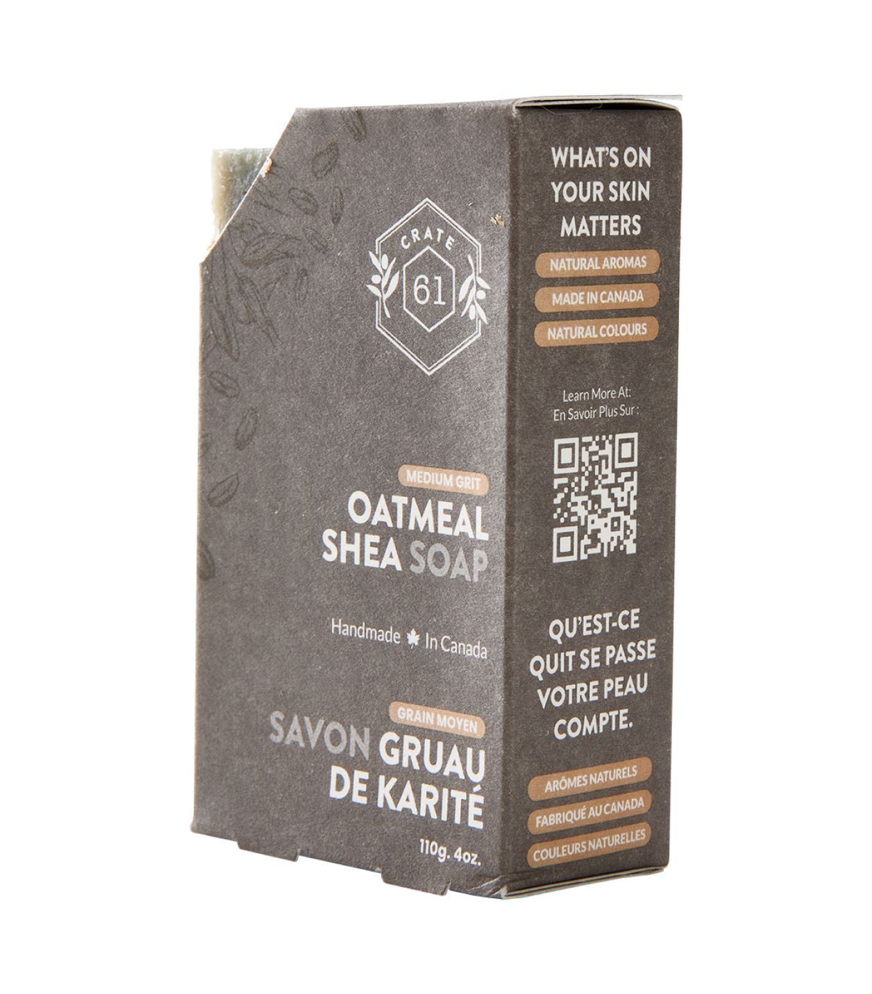Crate 61 Organics 燕麥 Shea 手工皂 產品細節圖 8
