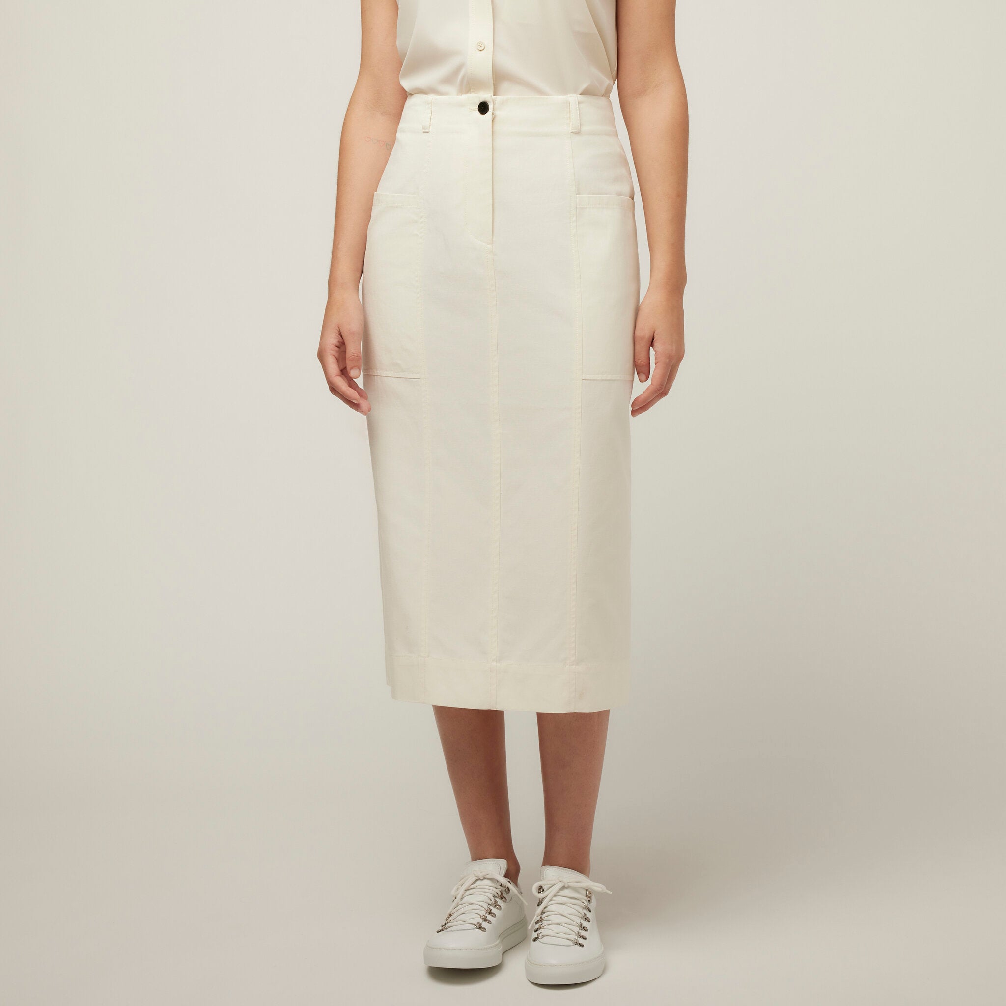 Tilley Tencel 棉質 Midi 半截裙 產品細節圖 8