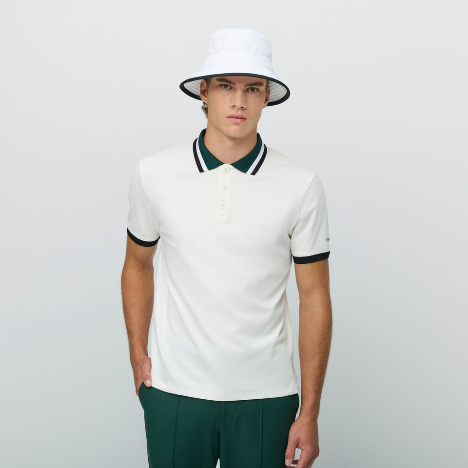 Tilley Supima Pique Stripe Polo 恤 產品細節圖 8