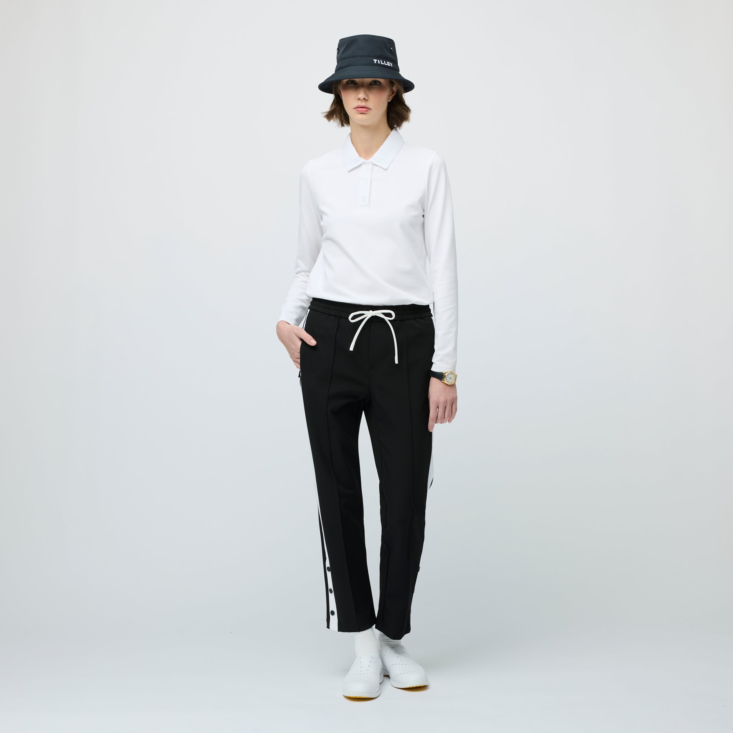 Tilley 長袖 Pleated Collar Polo 恤 產品細節圖 8