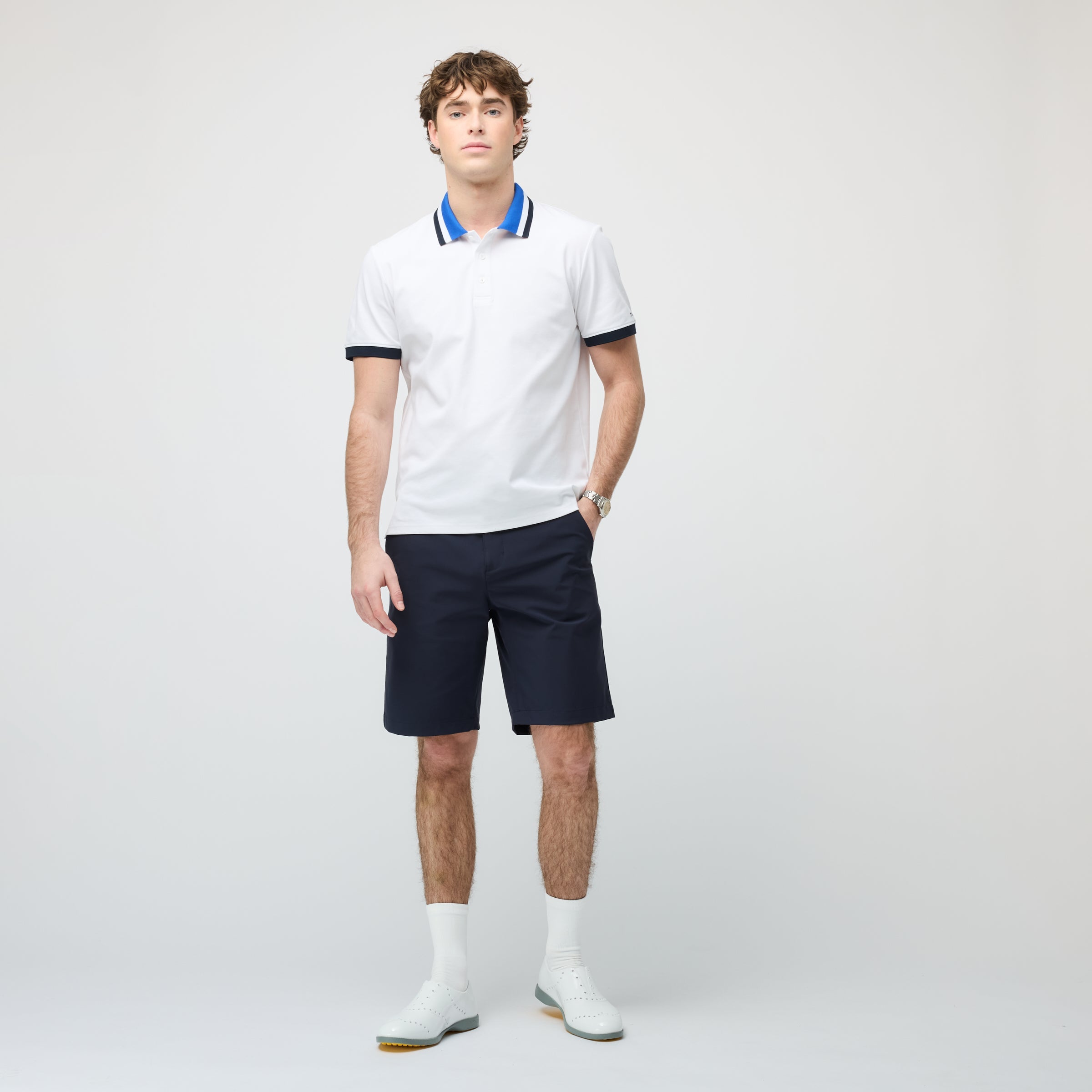 Tilley Supima Pique Stripe Polo 恤 產品細節圖 8