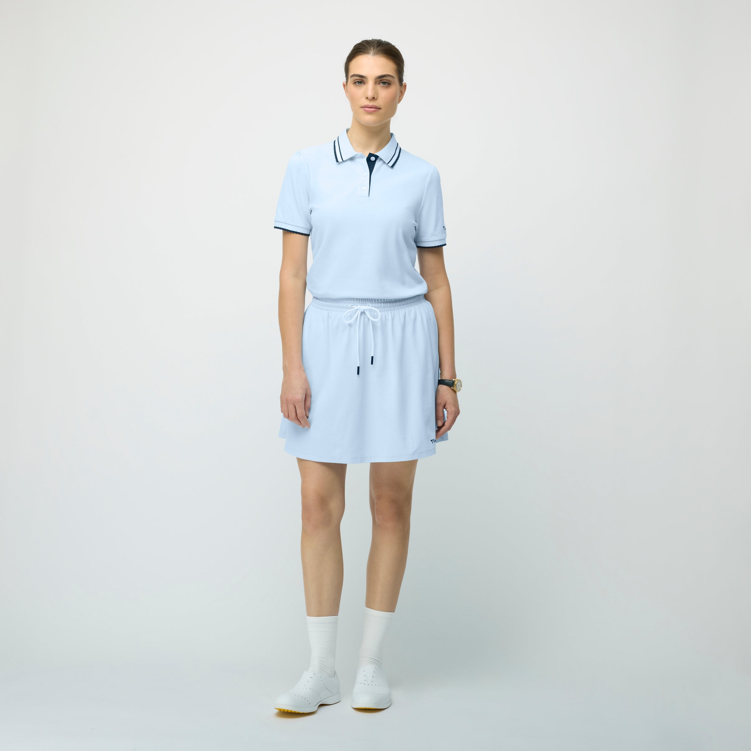 Tilley Preppy Pique Puff Sleeve Polo 恤 產品細節圖 8