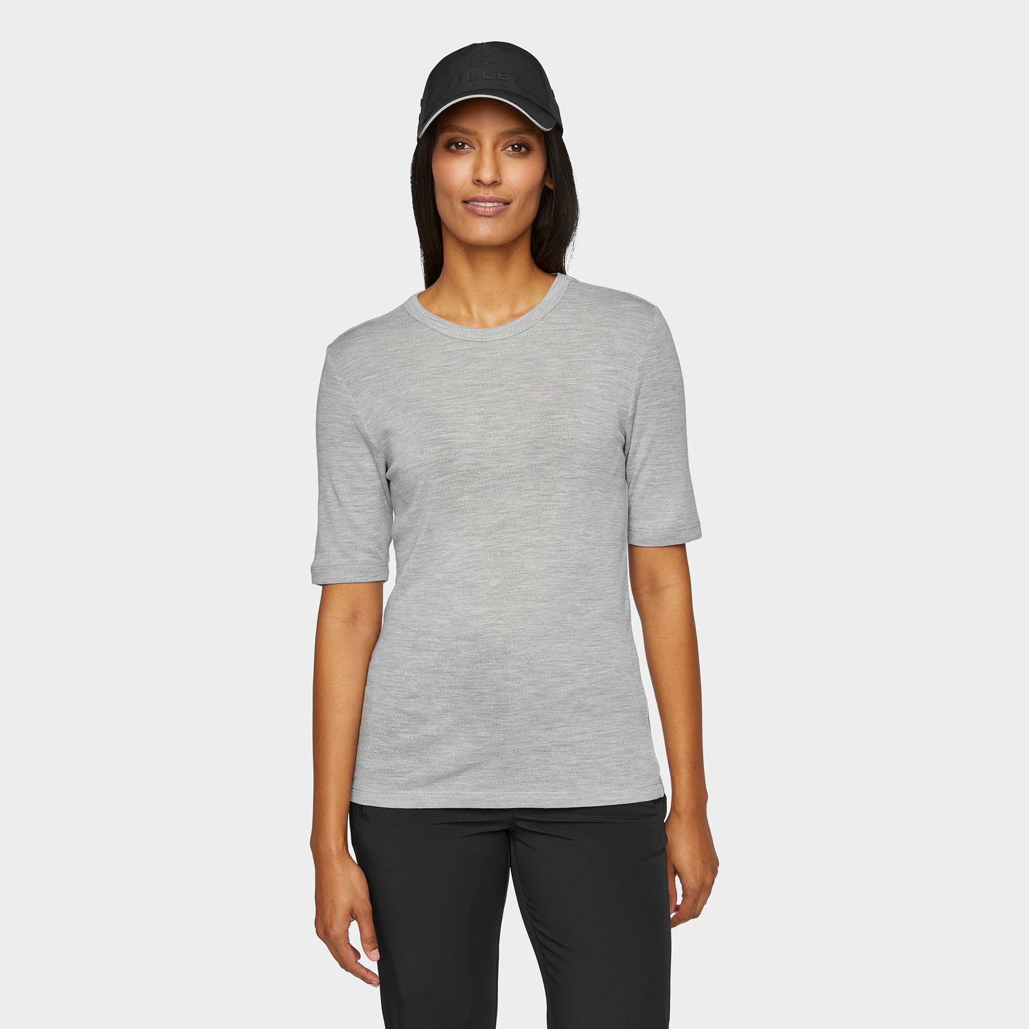 Tilley 美麗諾羊毛 Rib Fitted T 恤 產品細節圖 9