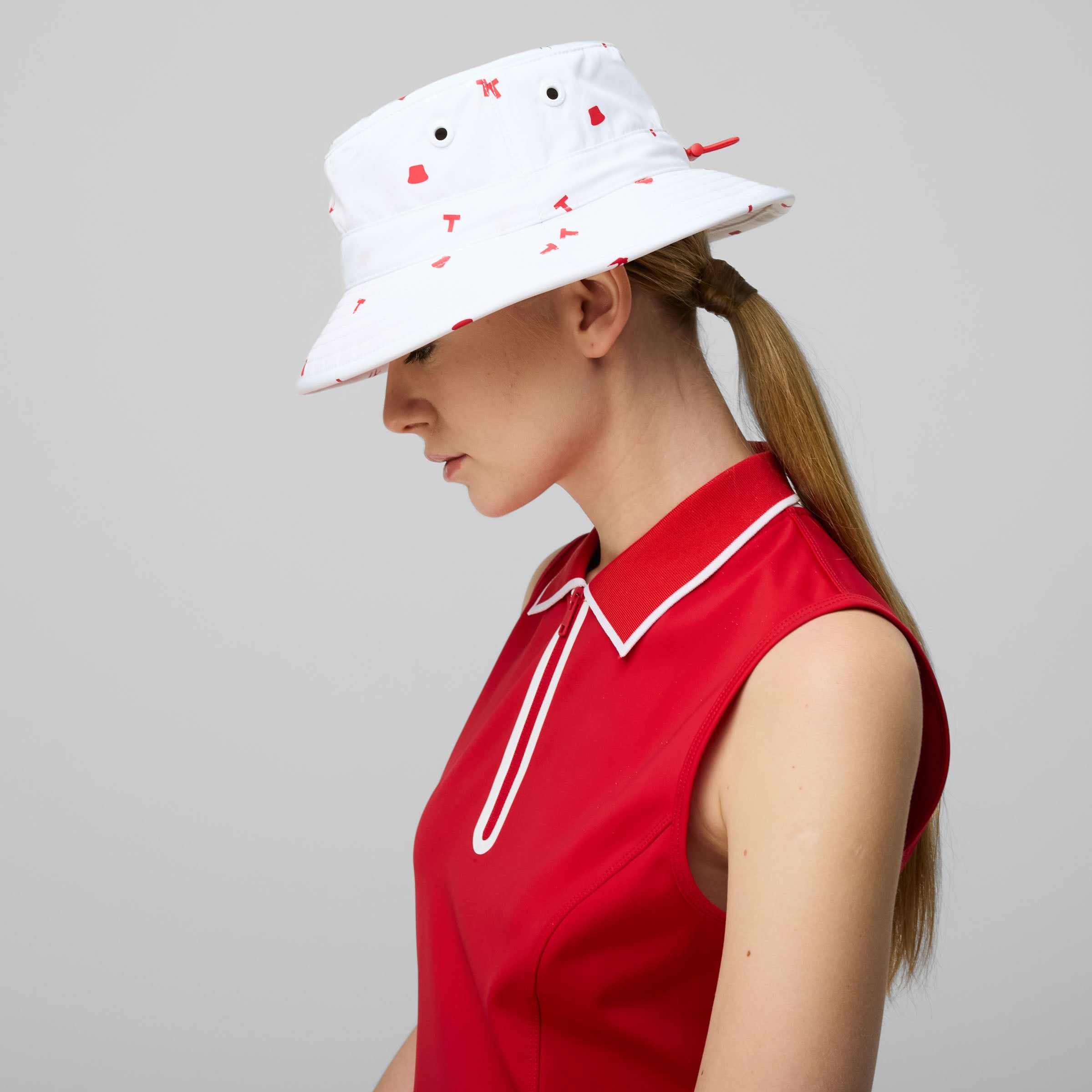 Tilley Icon Print Golf Bucket 戶外帽 產品細節圖 9