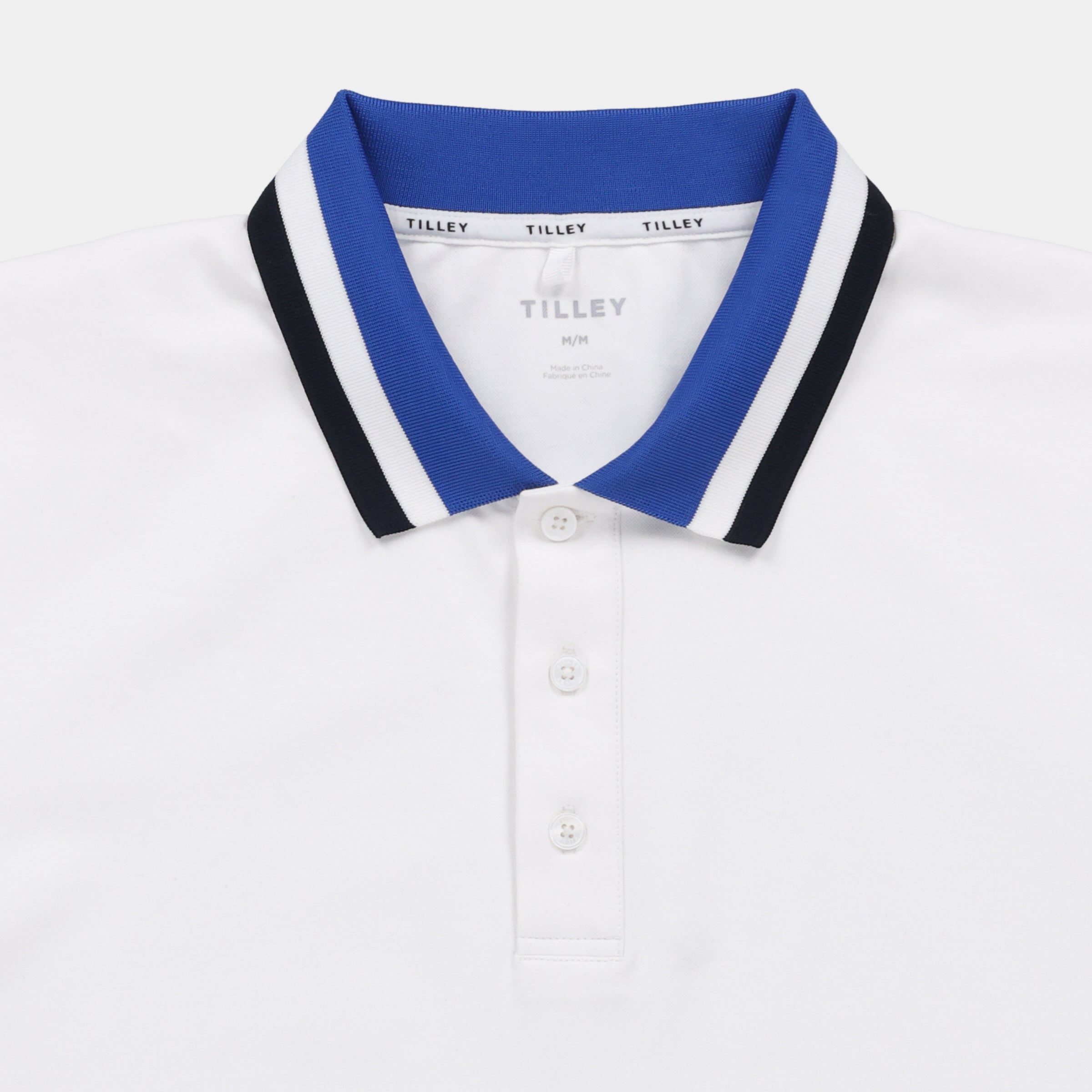 Tilley Supima Pique Stripe Polo 恤 產品細節圖 9