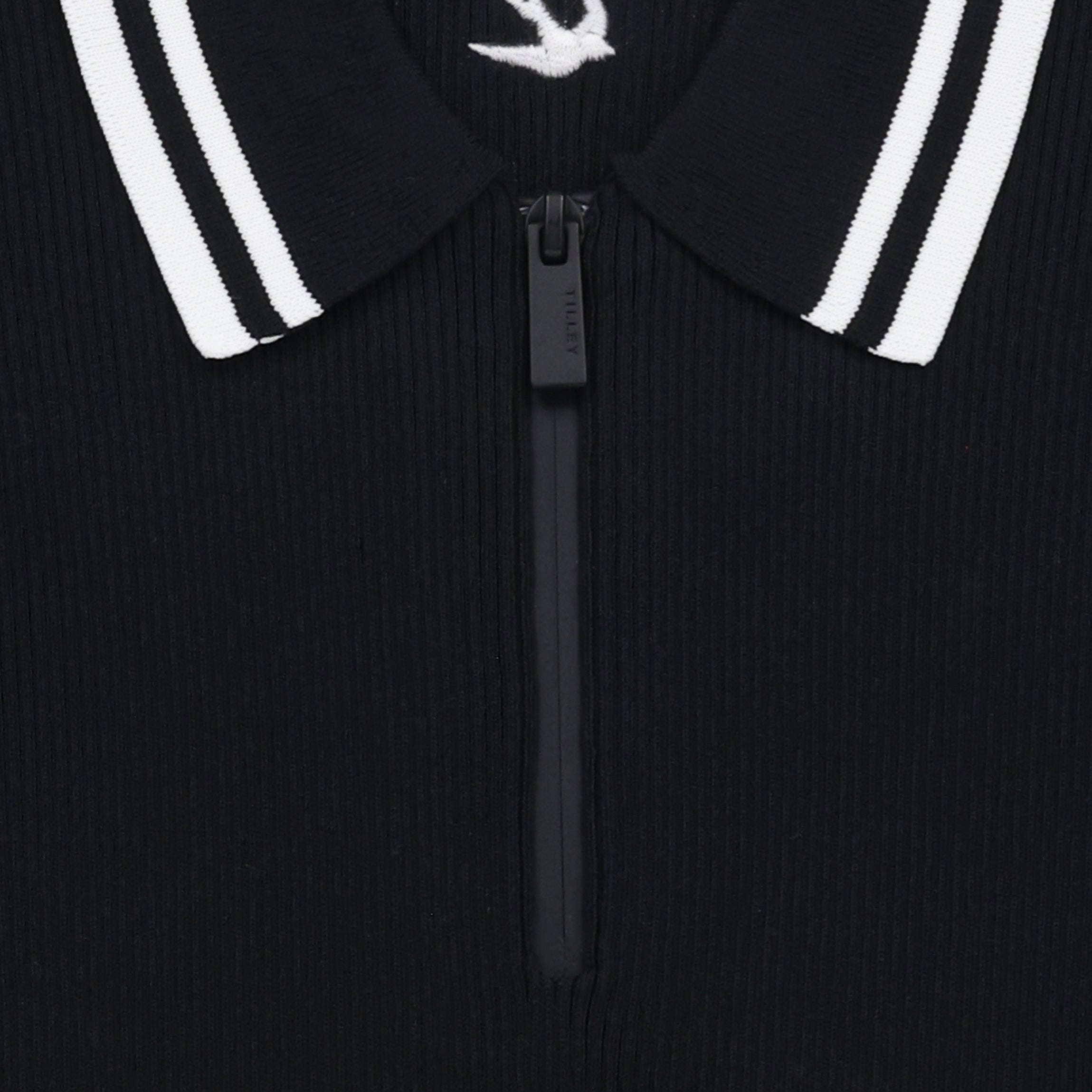 Tilley Stripe Zip Polo 恤 產品細節圖 9