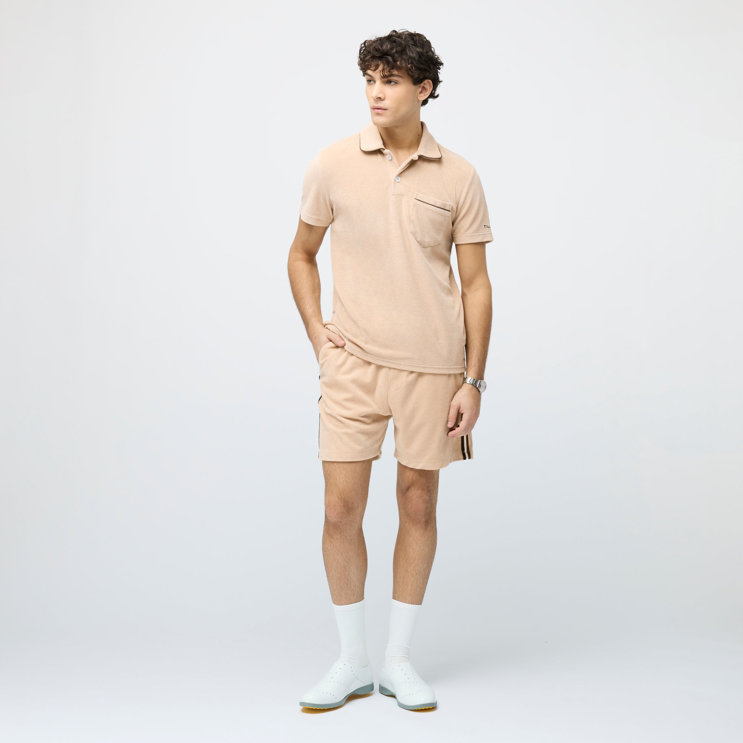 Tilley Terry Tipped Polo 恤 產品細節圖 9