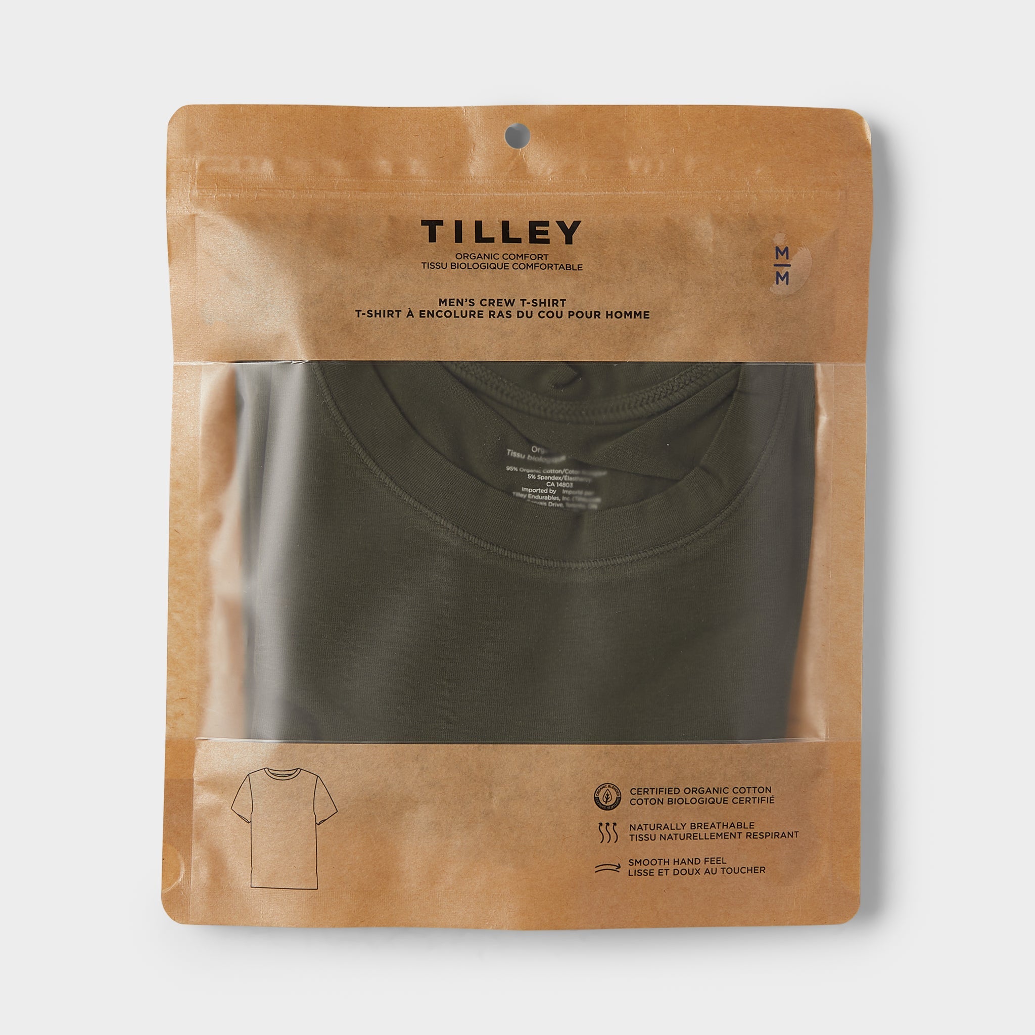 Tilley Organic Crew T 恤 產品細節圖 10