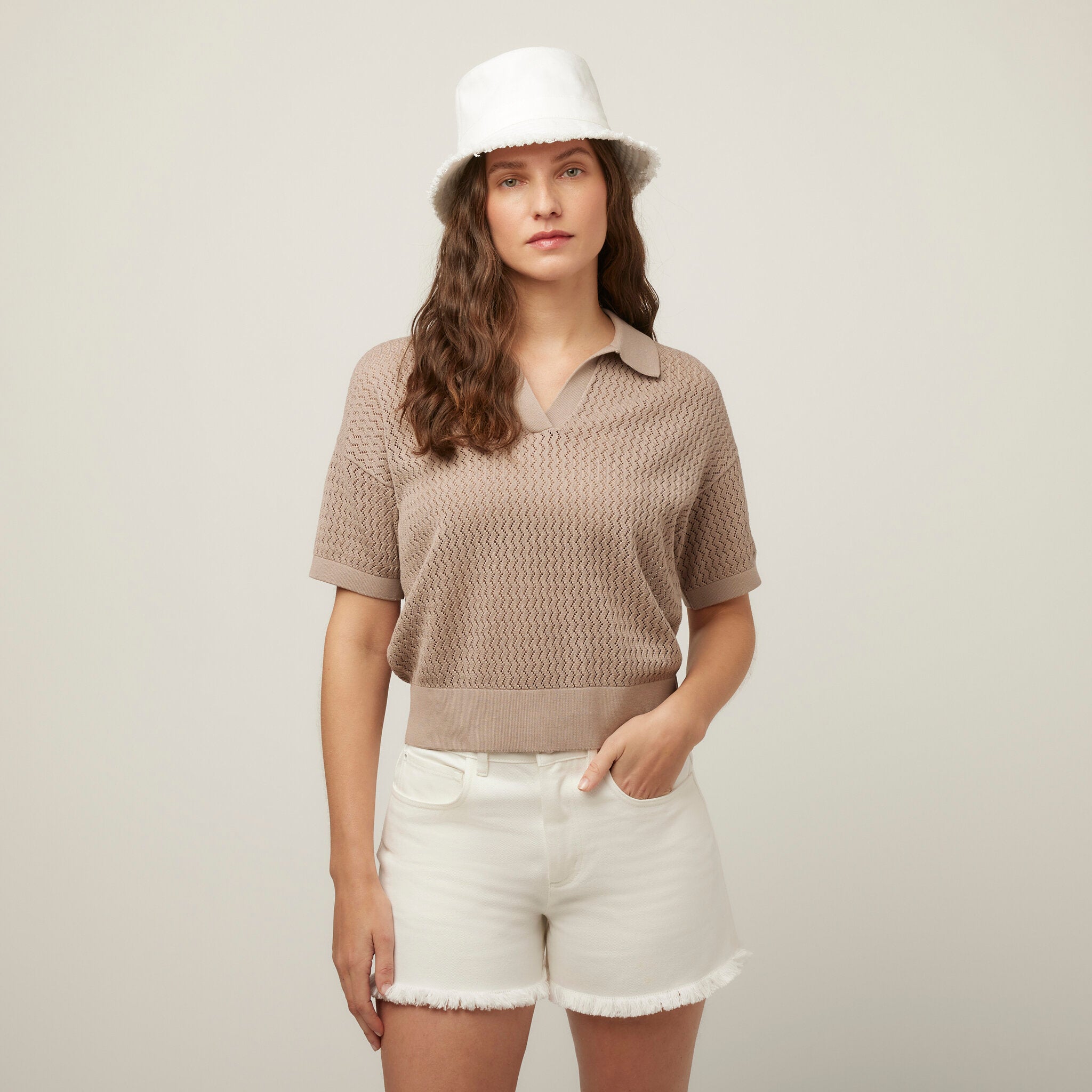 Tilley Open Knit 短袖 Polo 恤 產品細節圖 10