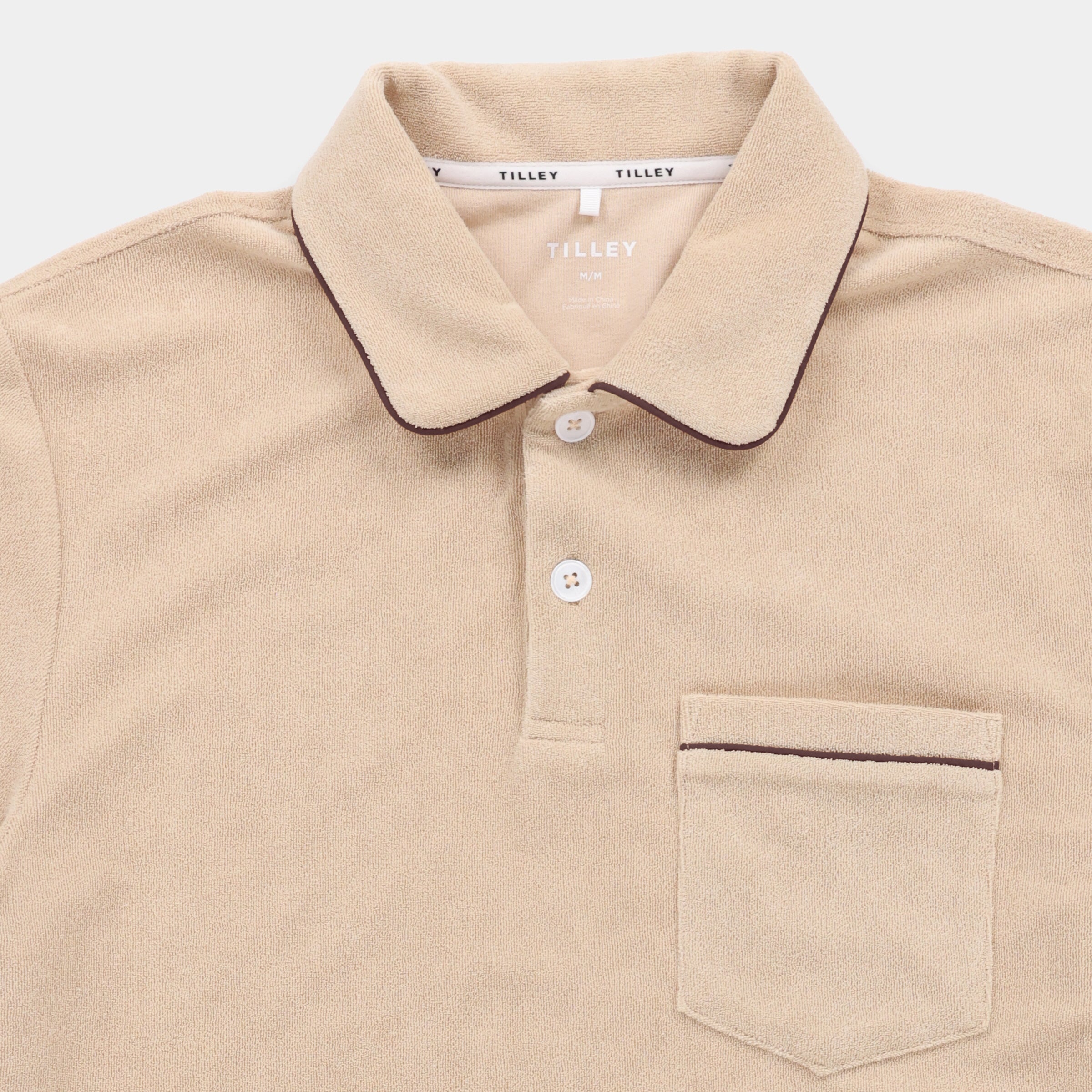 Tilley Terry Tipped Polo 恤 產品細節圖 10