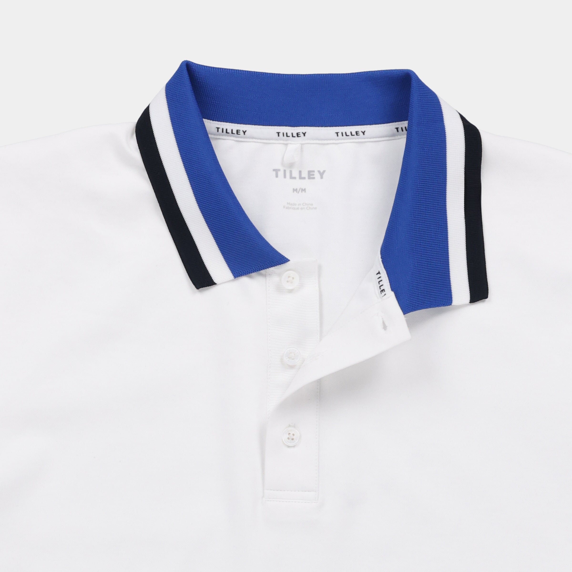 Tilley Supima Pique Stripe Polo 恤 產品細節圖 10