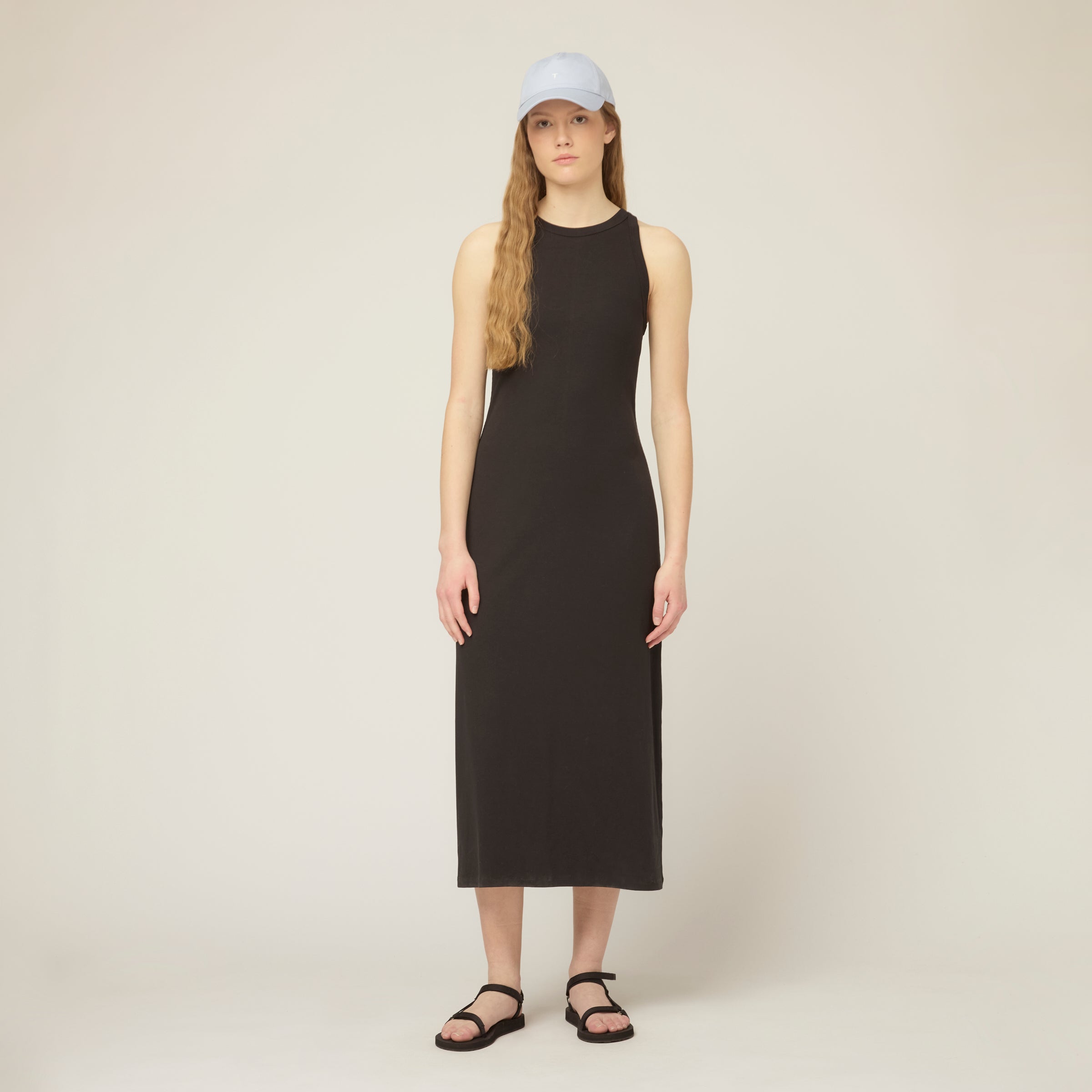 Tilley Rib Midi 連身裙 產品細節圖 10