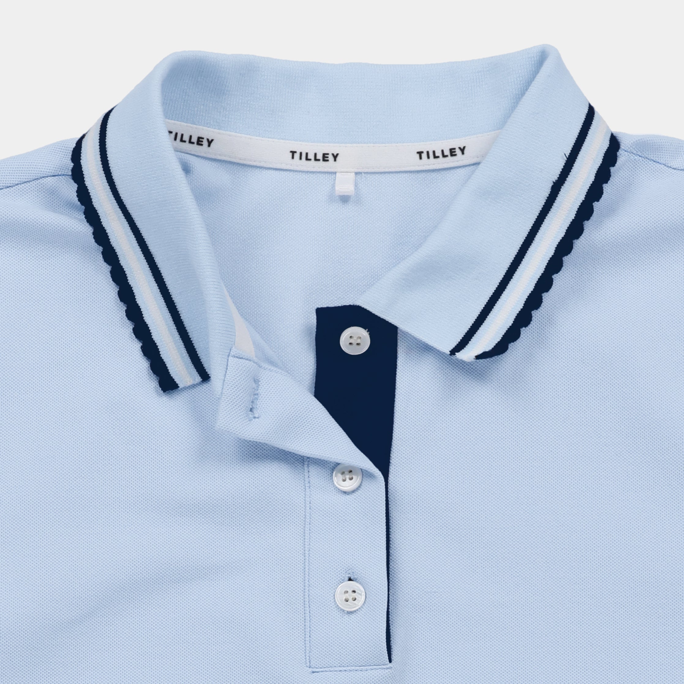 Tilley Preppy Pique Puff Sleeve Polo 恤 產品細節圖 10